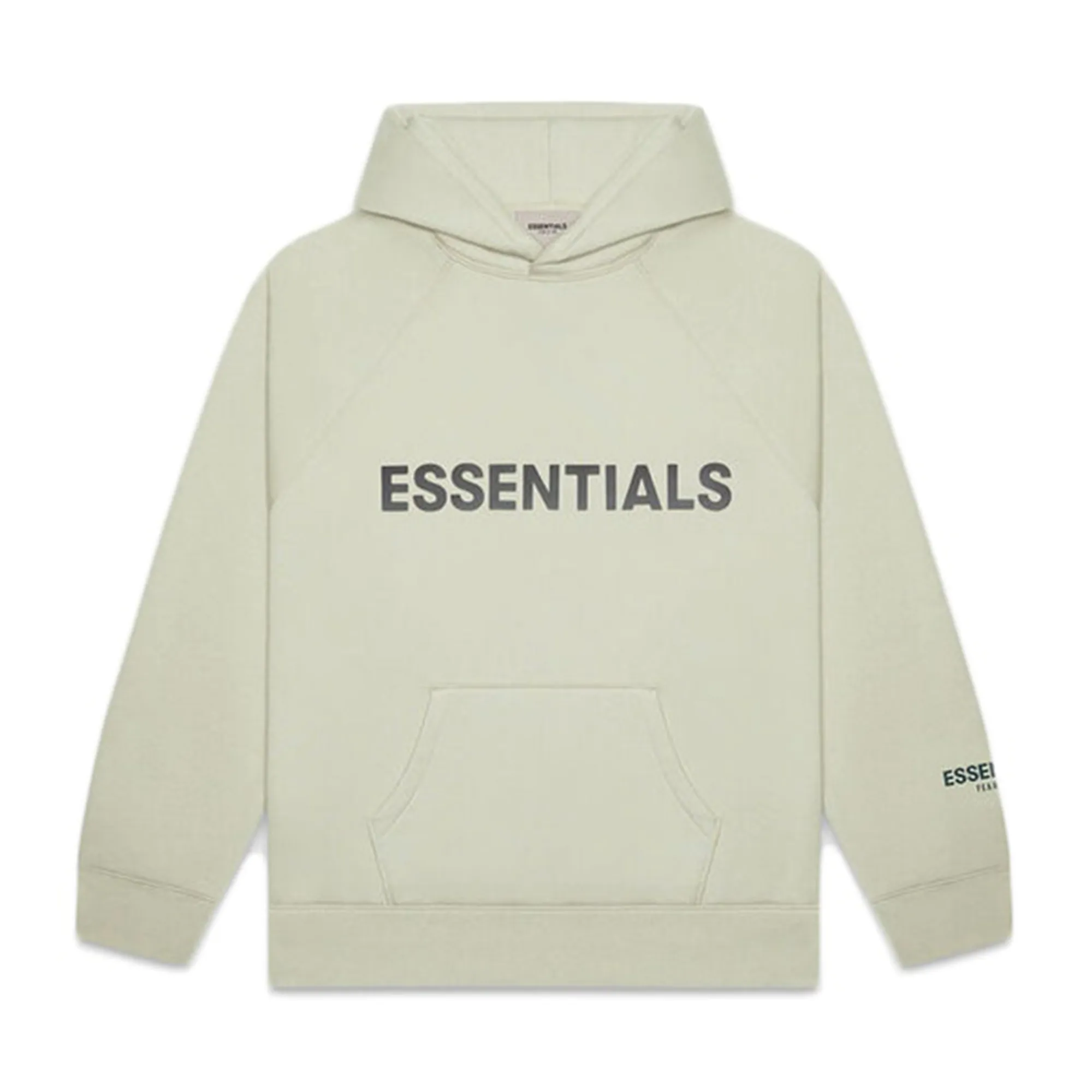 FOG ESSENTIALS Applique Pullover Hoodie Alfalfa Sage sold by PLUS