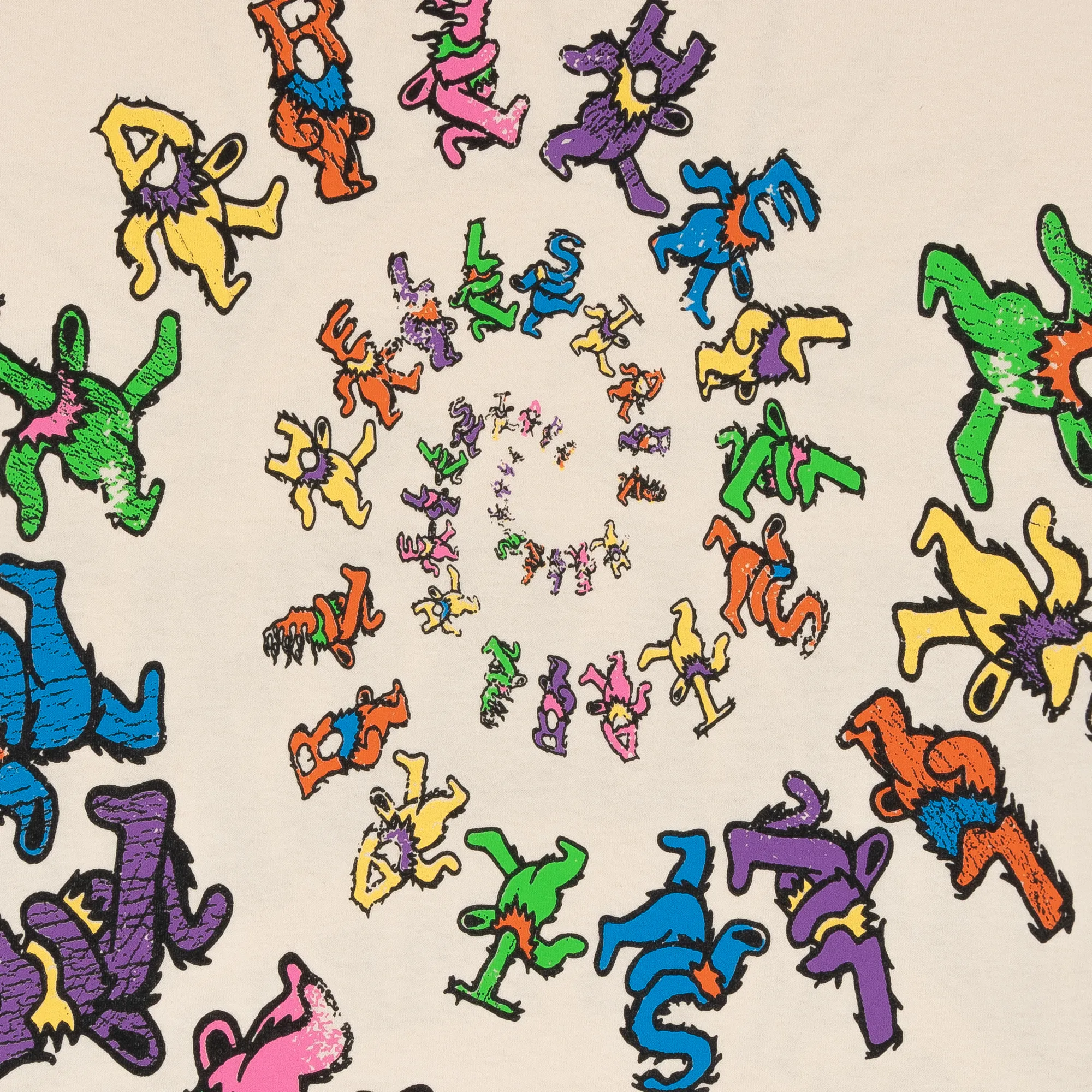 Hellstar Studios Dancing Bears Tee Cream sold by PLUS product image thumbnail 3