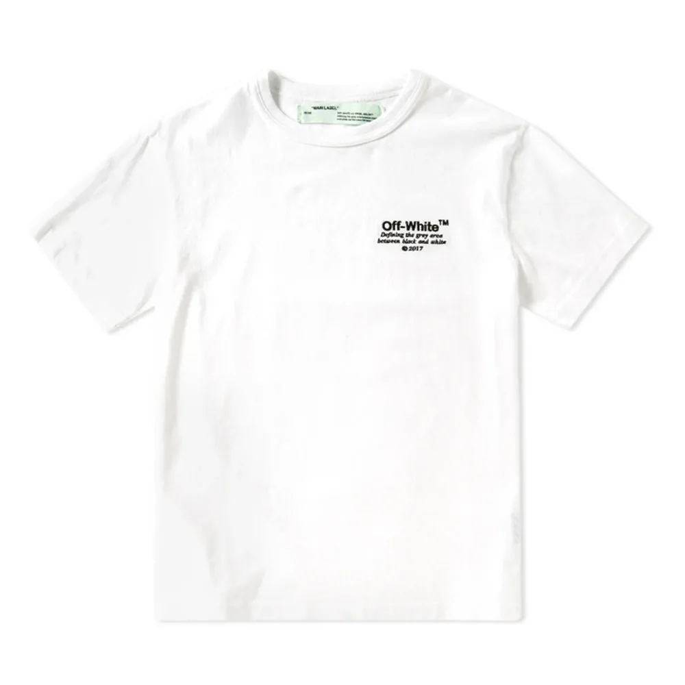 OFF-WHITE Off S/S Tee White sold by PLUS