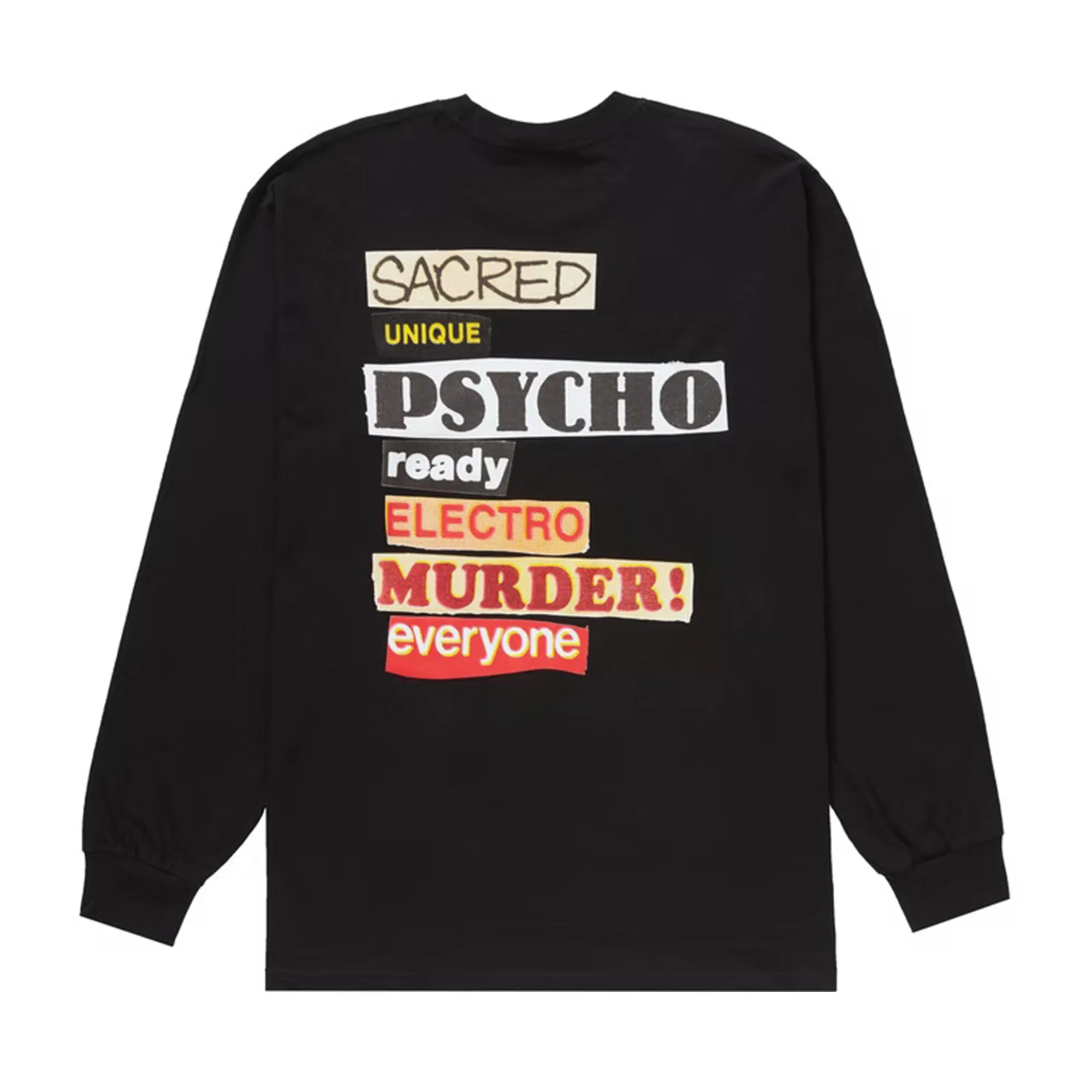 Supreme Sacred Unique L/S Tee Black sold by PLUS product image thumbnail 2