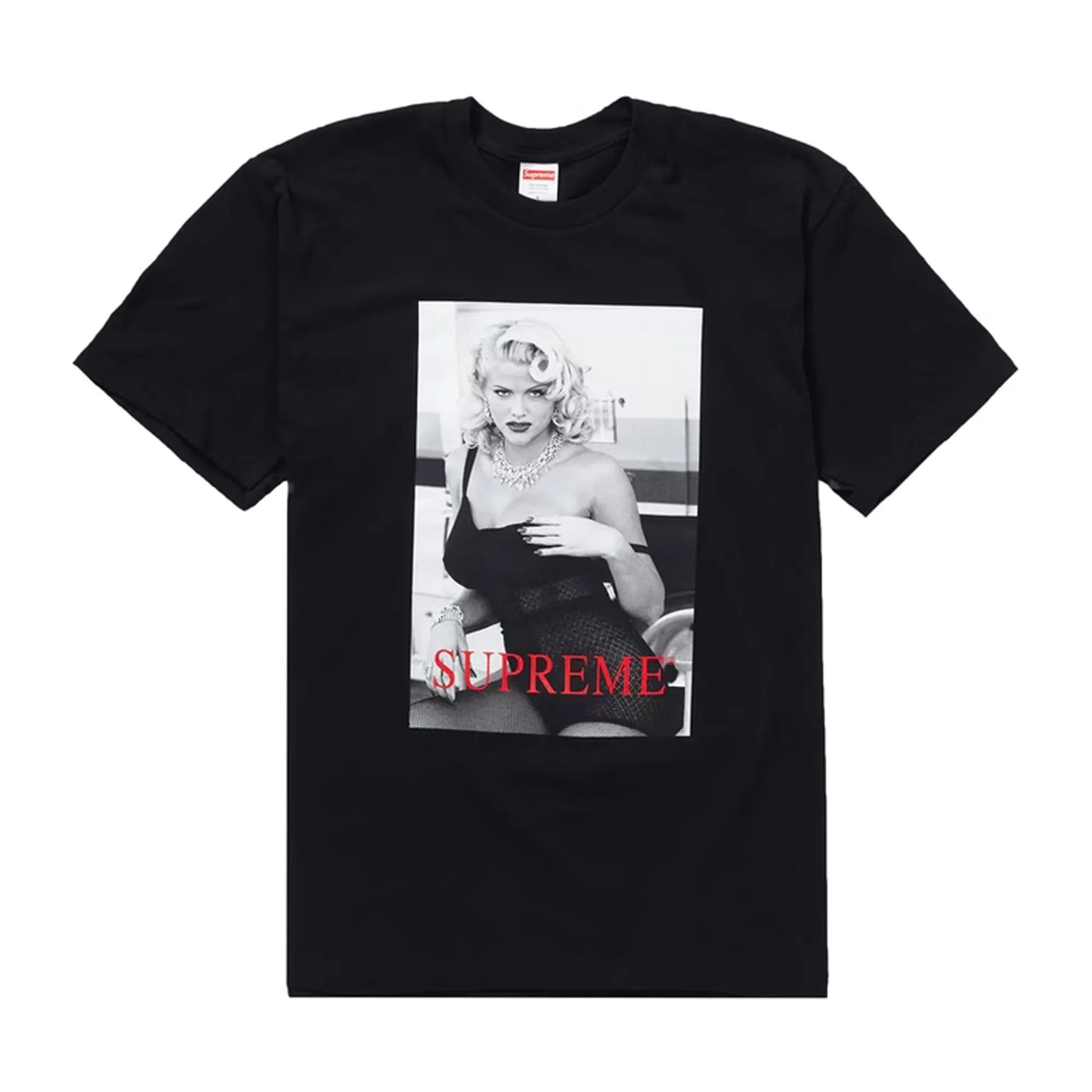 Supreme Anna Nicole Smith Tee Black sold by PLUS