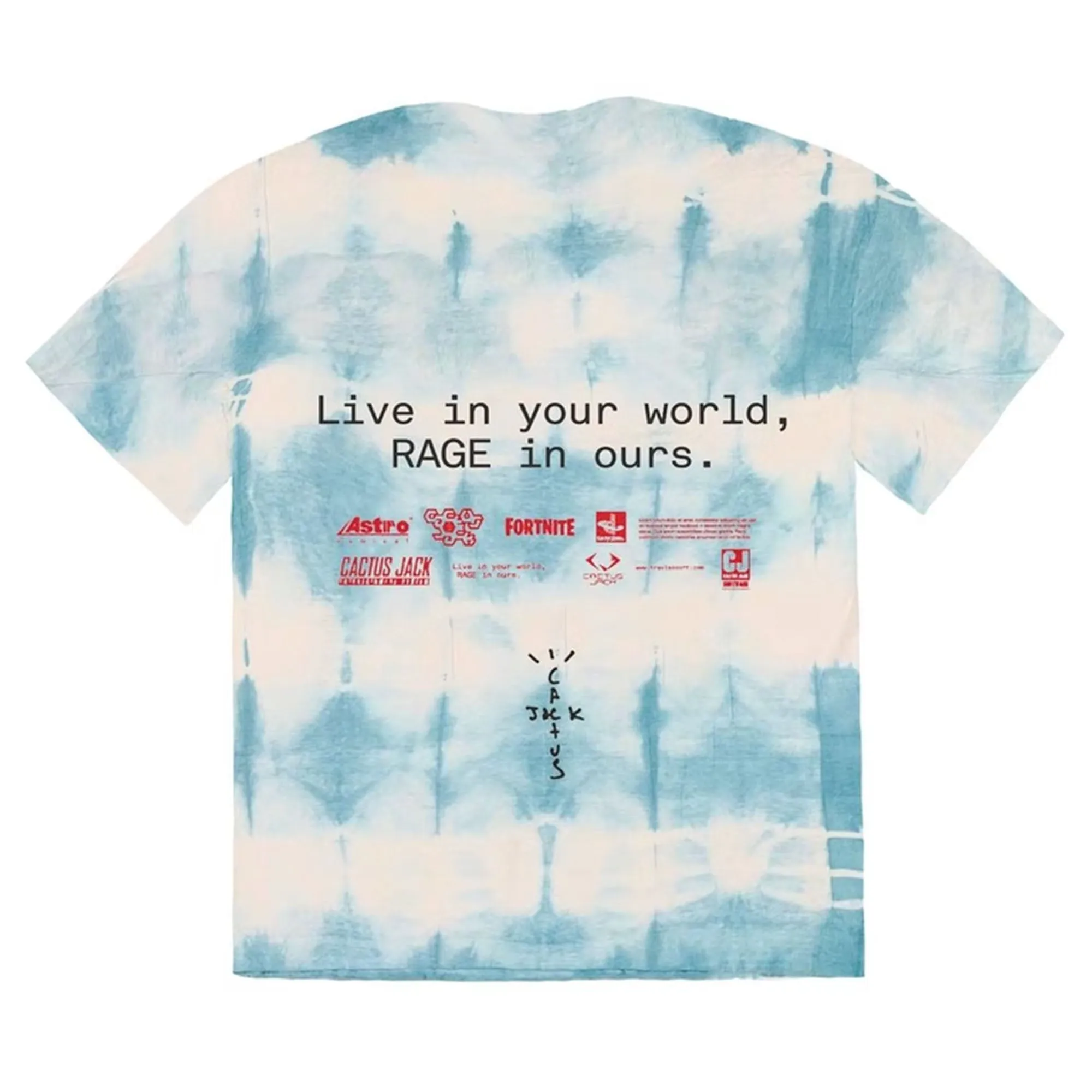 Travis Scott The Scotts World Tie Dye T-shirt Tie Dye sold by PLUS product image thumbnail 2