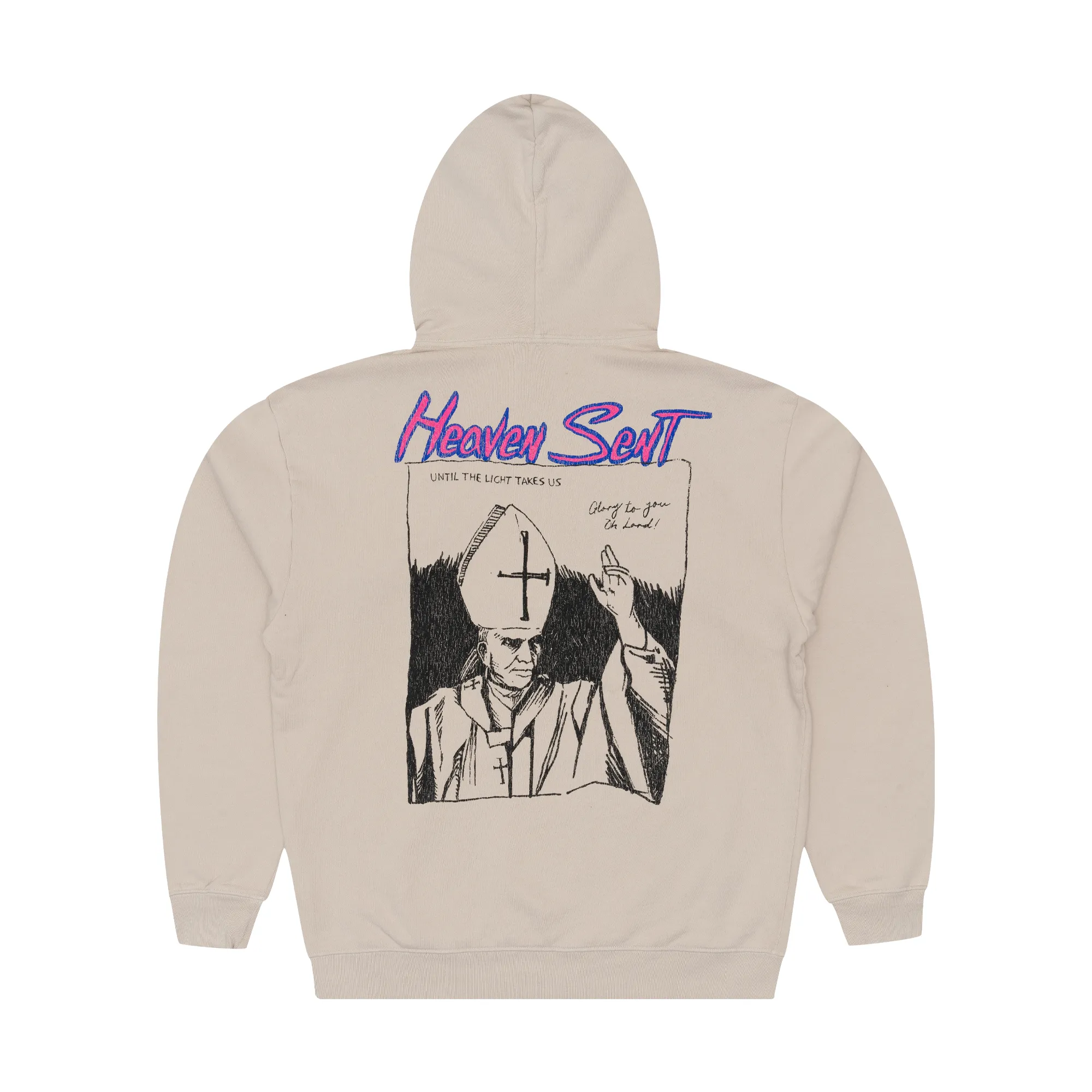Revenge Heaven Sent Hoodie Cream sold by PLUS product image thumbnail 2
