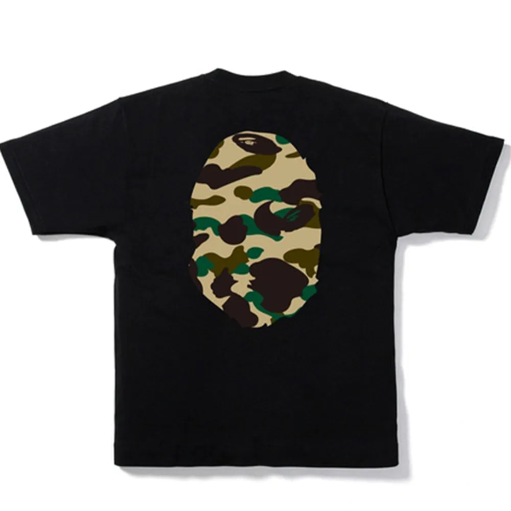 BAPE 1st Camo Big Ape Head Tee Black/Yellow sold by PLUS product image thumbnail 2