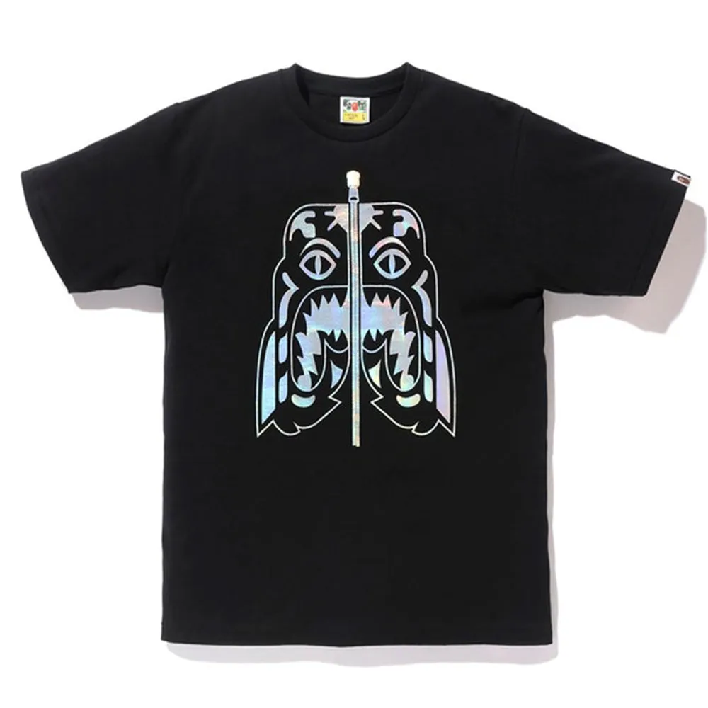 BAPE Hologram Tiger Tee Black sold by PLUS