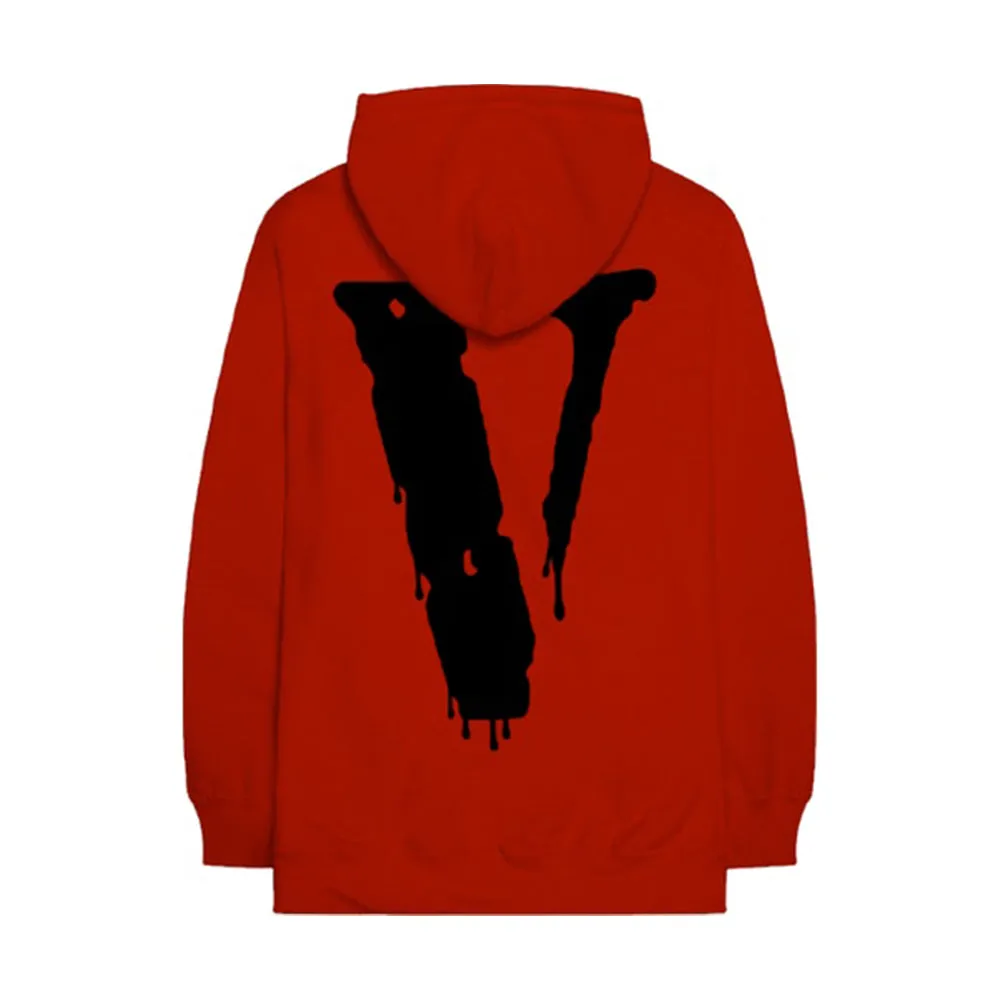 Nav x Vlone Drip Pullover Hoodie Red sold by PLUS product image thumbnail 2