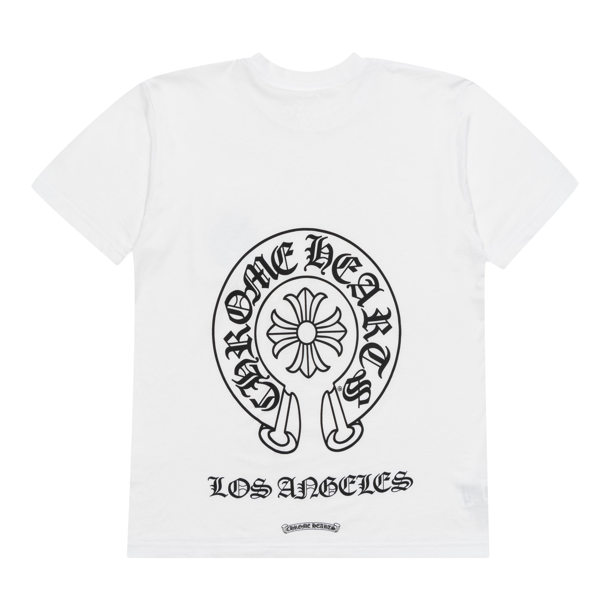 Chrome Hearts Los Angeles Horseshoe Pocket Tee White sold by PLUS