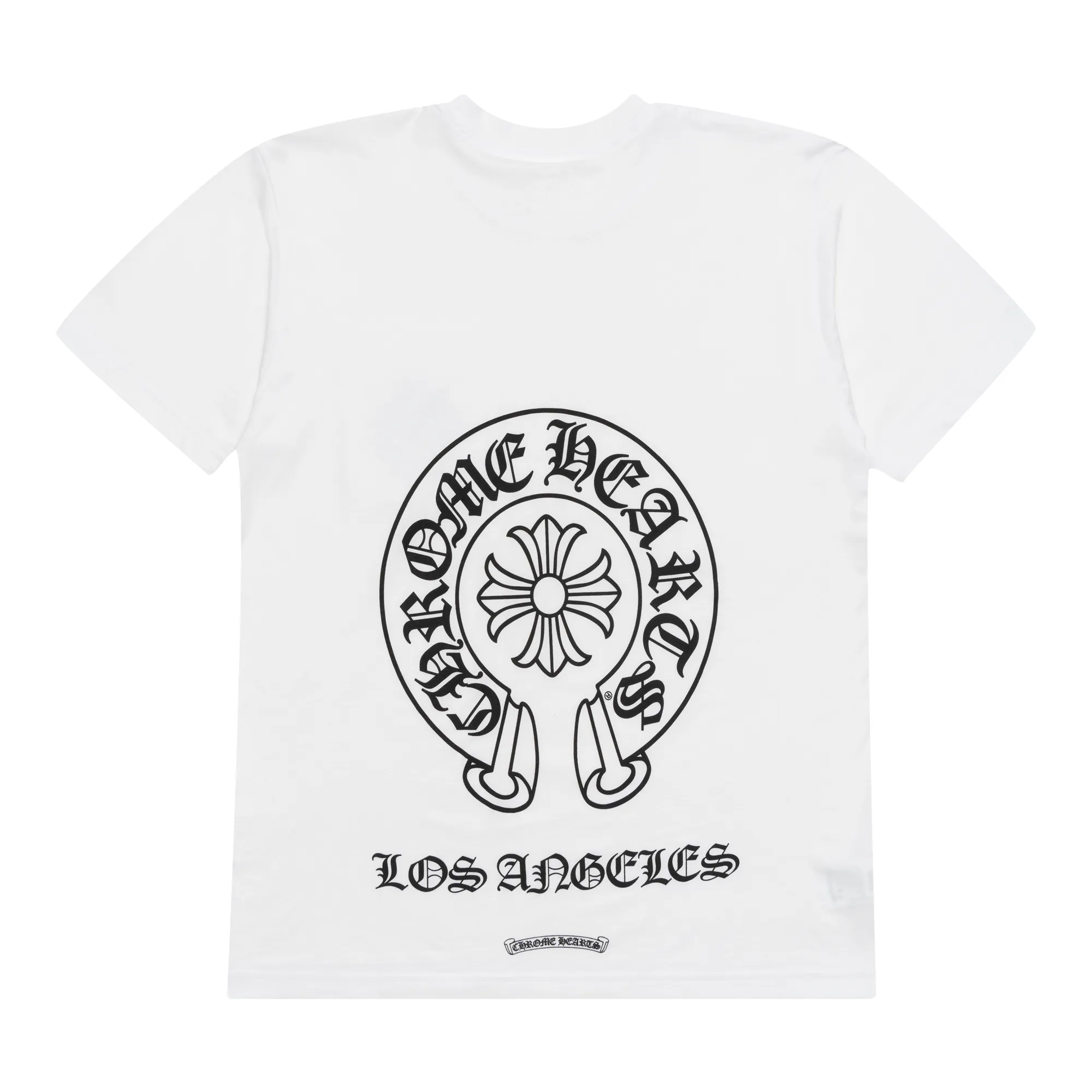 Chrome Hearts Los Angeles Horseshoe Pocket Tee White sold by PLUS