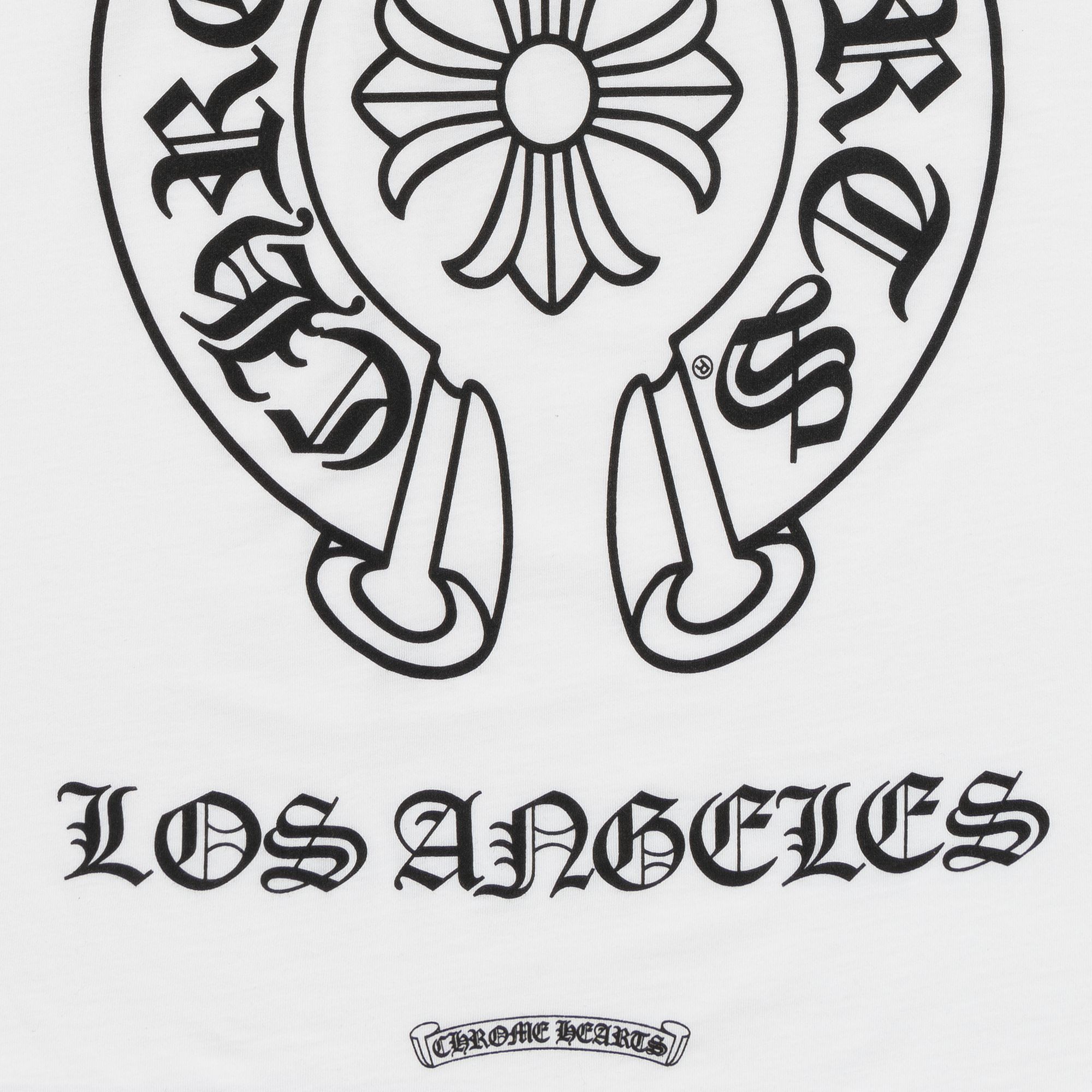 Chrome Hearts Los Angeles Horseshoe Pocket Tee White sold by PLUS product image thumbnail 4