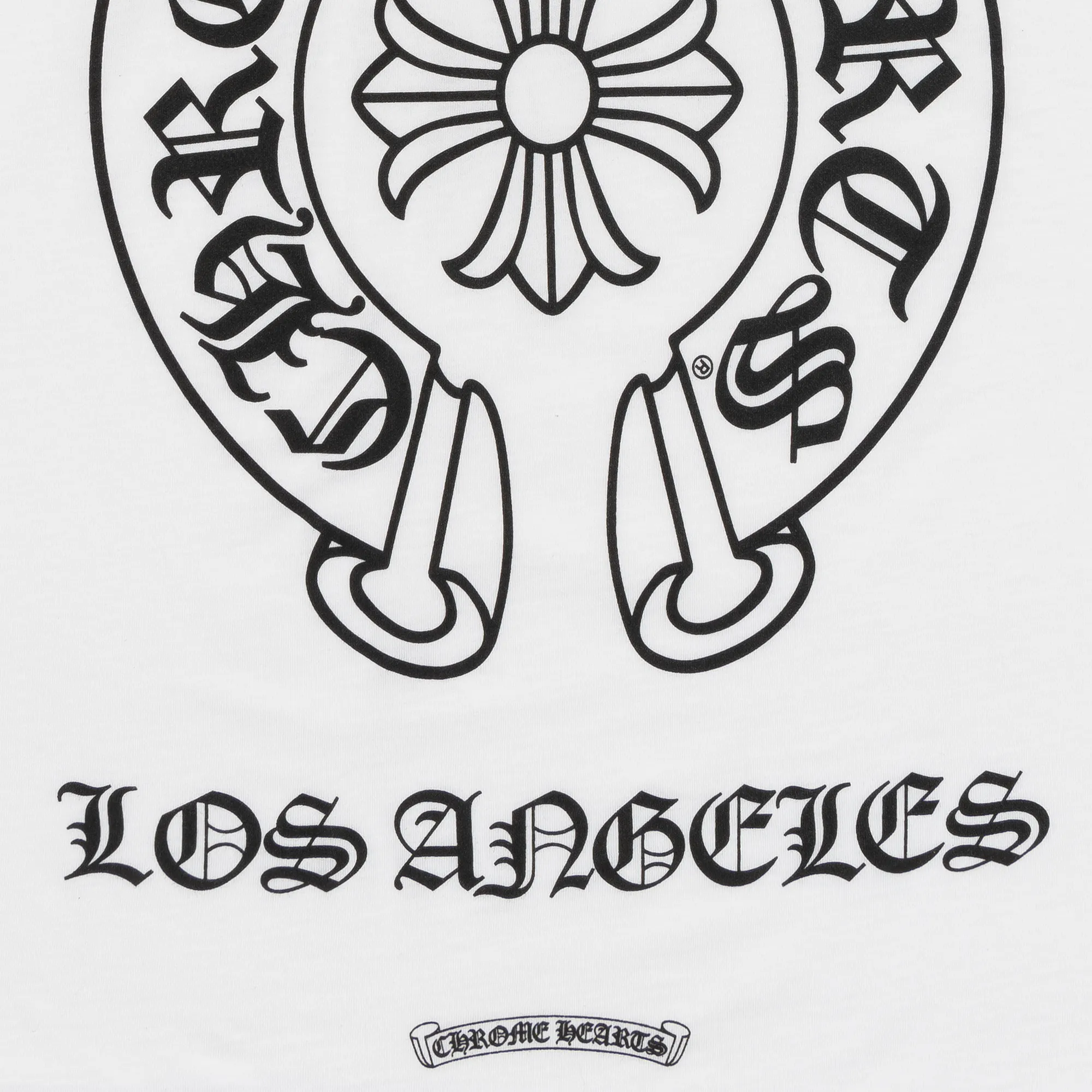 Chrome Hearts Los Angeles Horseshoe Pocket Tee White sold by PLUS product image thumbnail 4