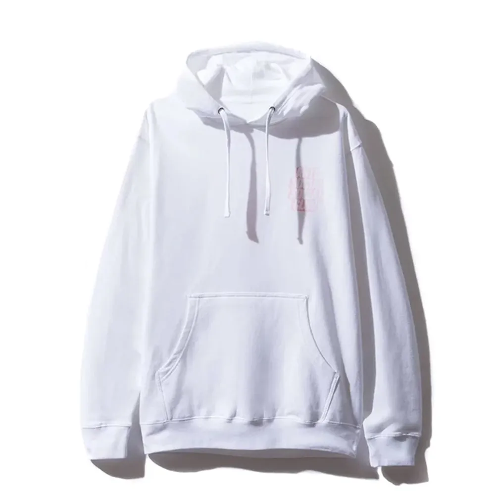 Anti Social Social Club Blocked Hoodie White/Pink sold by PLUS product image thumbnail 2