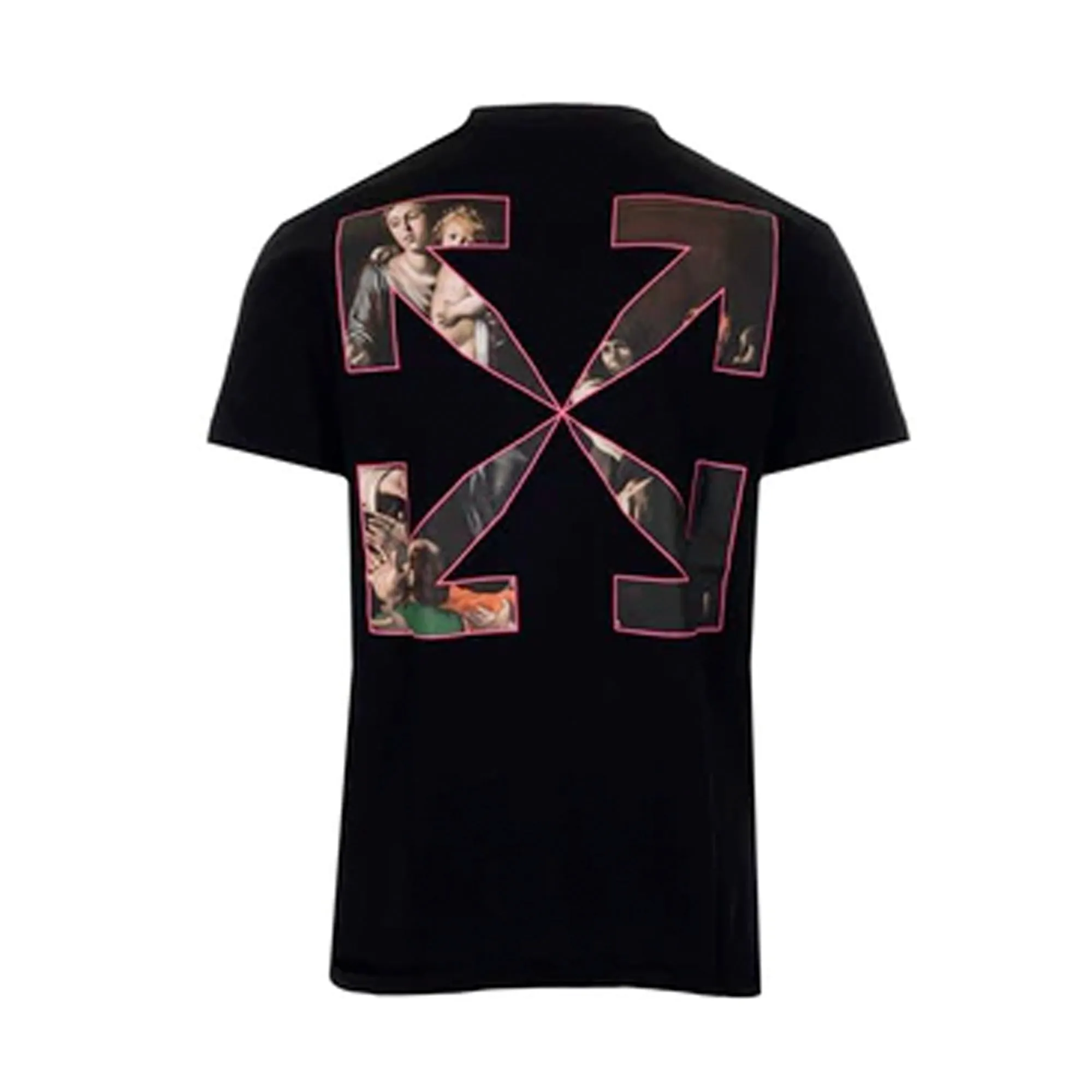 Off-White Black Sprayed Caravaggio Tee sold by PLUS product image thumbnail 2