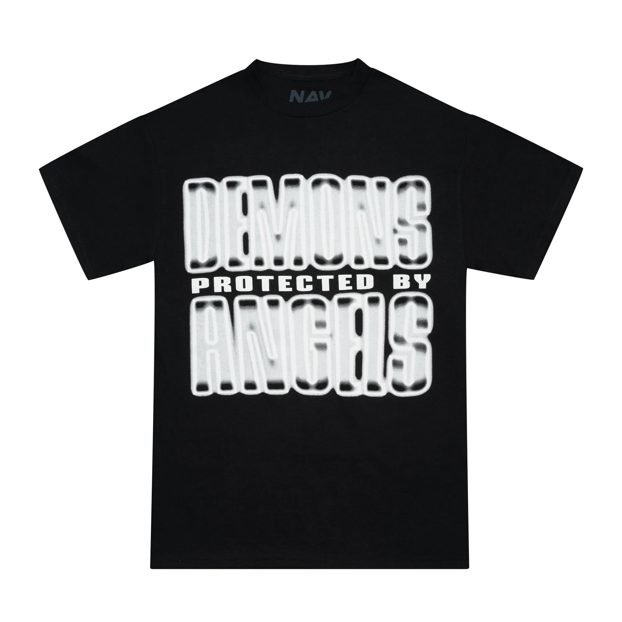 Vlone x Nav DPBA 003 XO T-Shirt Black sold by PLUS product image thumbnail 2
