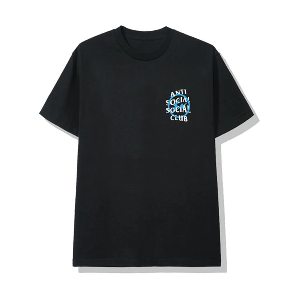 ASSC x Fragment Blue Bolt Tee Black sold by PLUS product image thumbnail 2