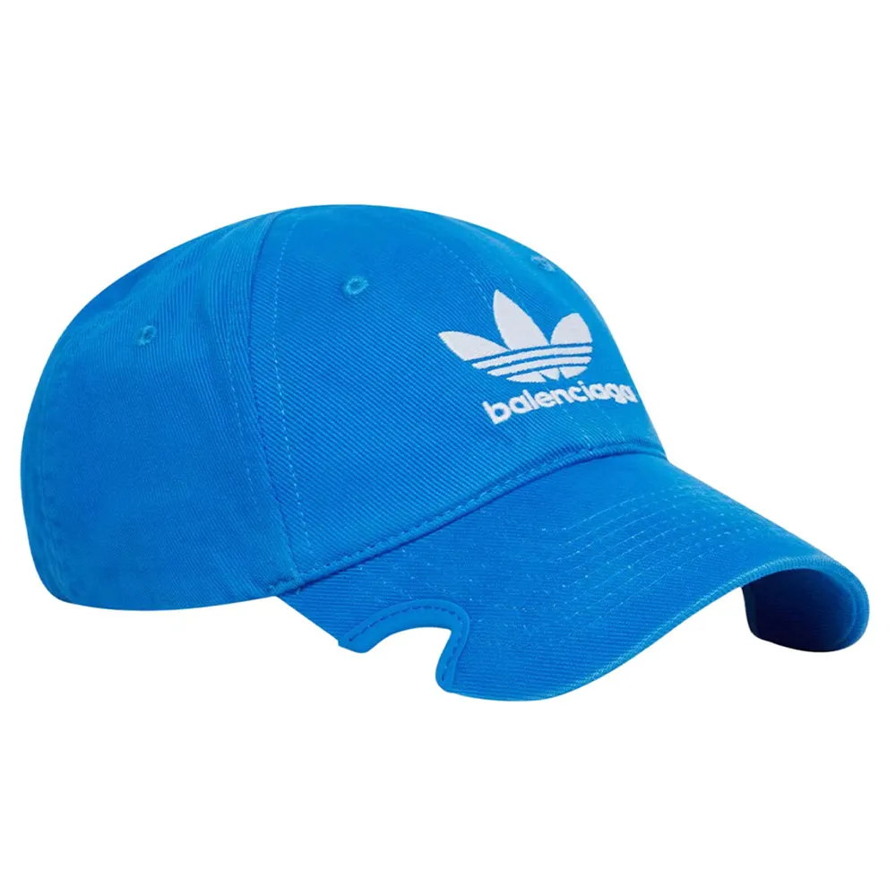 Balenciaga x adidas Trefoil Balenciaga Logo Cap Blue/White sold by PLUS product image thumbnail 2