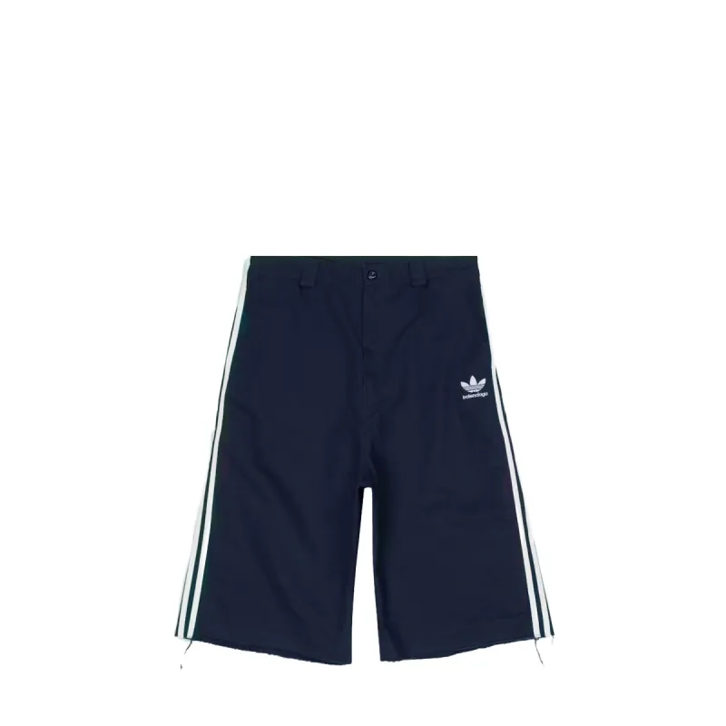 Balenciaga x adidas Unisex Shorts Navy sold by PLUS