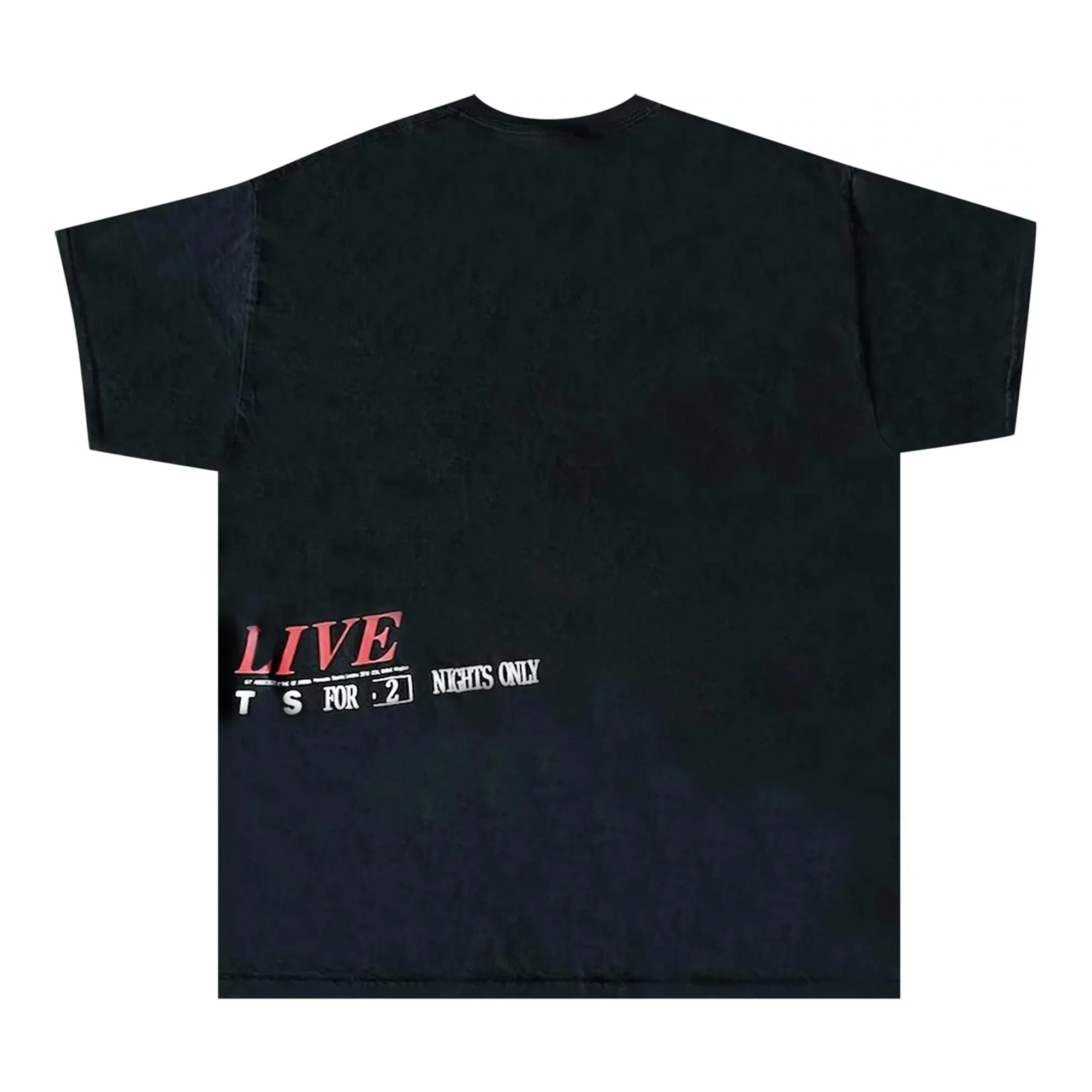 Travis Scott 02 Live Union Jack Tee Black sold by PLUS product image thumbnail 2