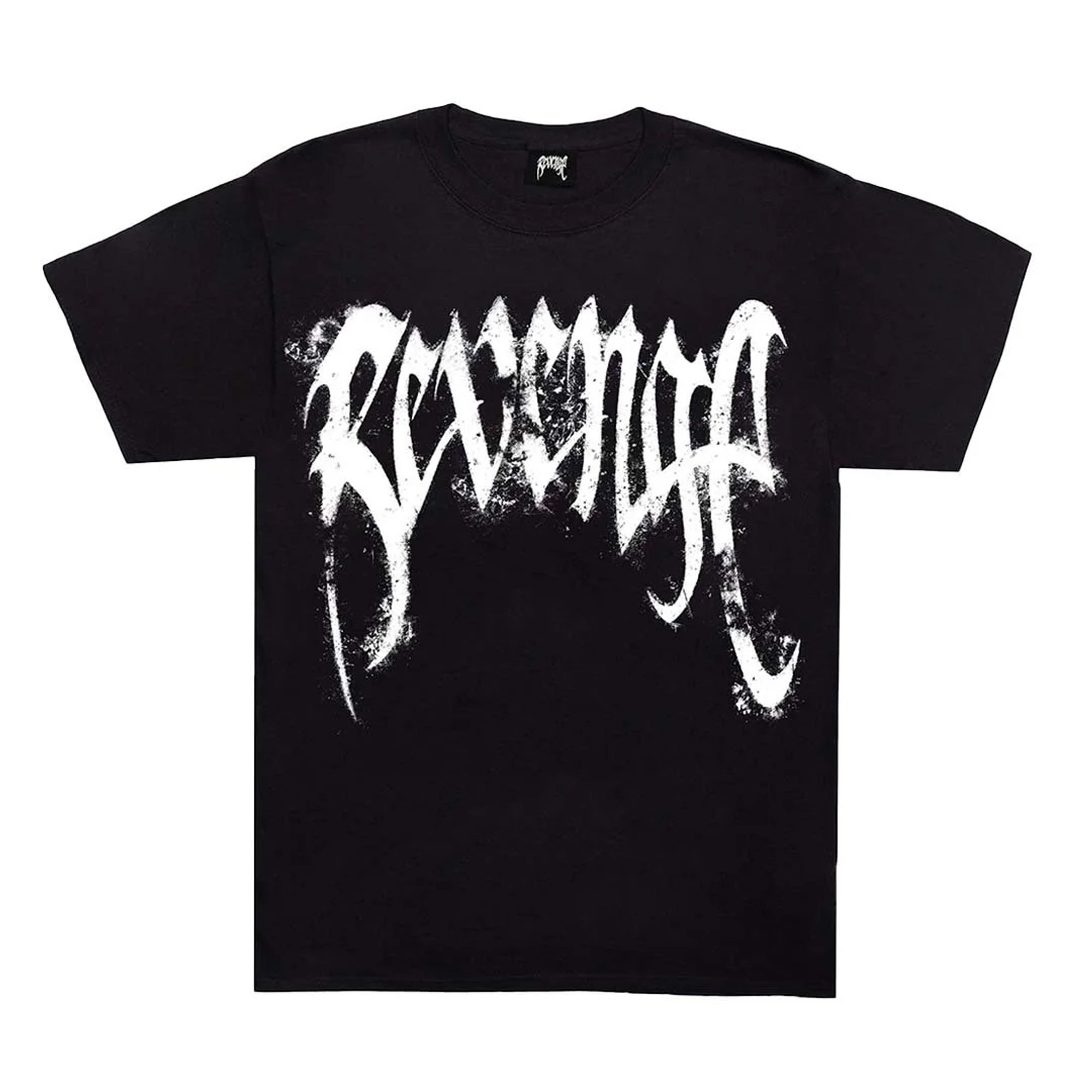 Revenge x Anuel St. Michael Tee Black sold by PLUS