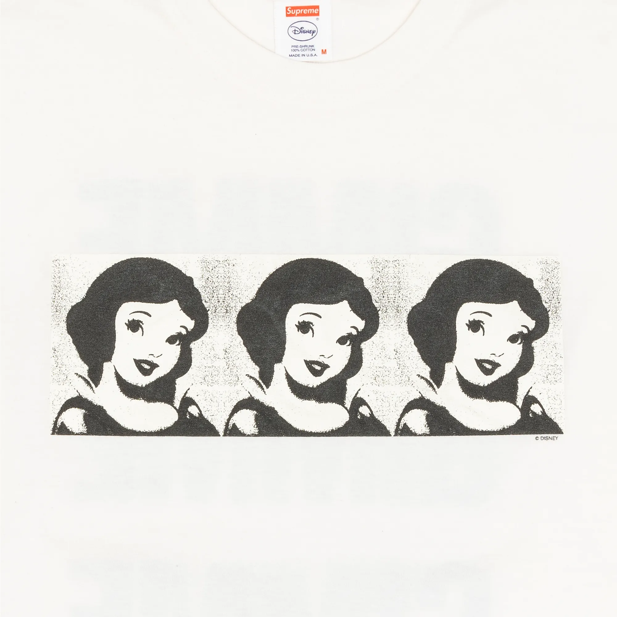 Supreme Disney Snow White L/S Tee White (2010) sold by PLUS product image thumbnail 3