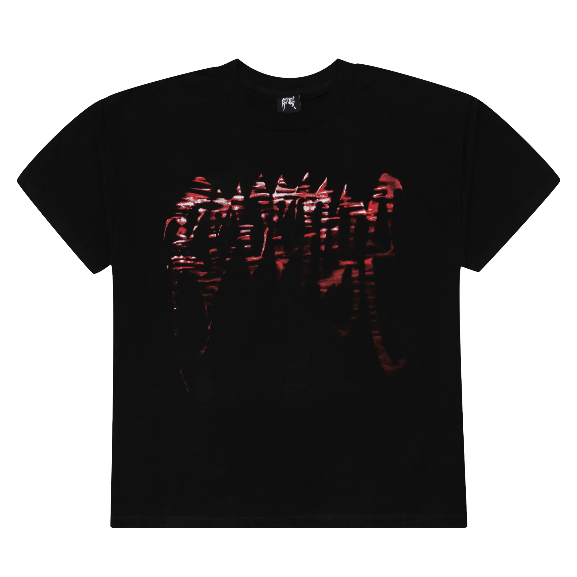 Revenge Red Moonlight Logo Tee Black sold by PLUS