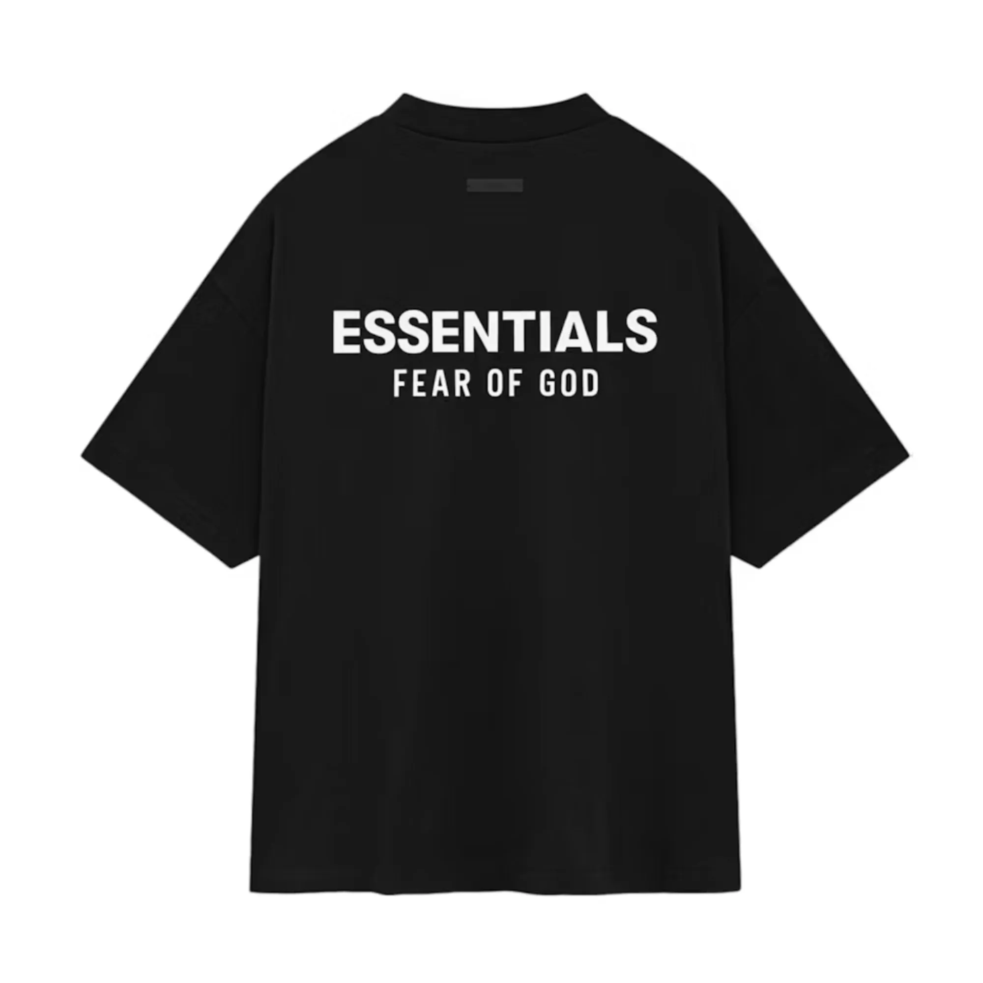 FOG Essentials SS25 Black Jersey Crewneck Tee sold by PLUS product image thumbnail 2