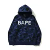 BAPE Color Camo Pullover Hoodie Navy sold by PLUS