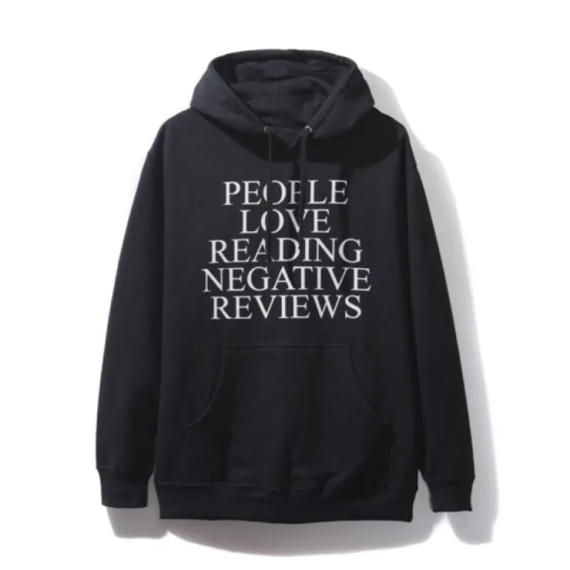 Anti Social Social Club Yelp! Hoodie Black sold by PLUS