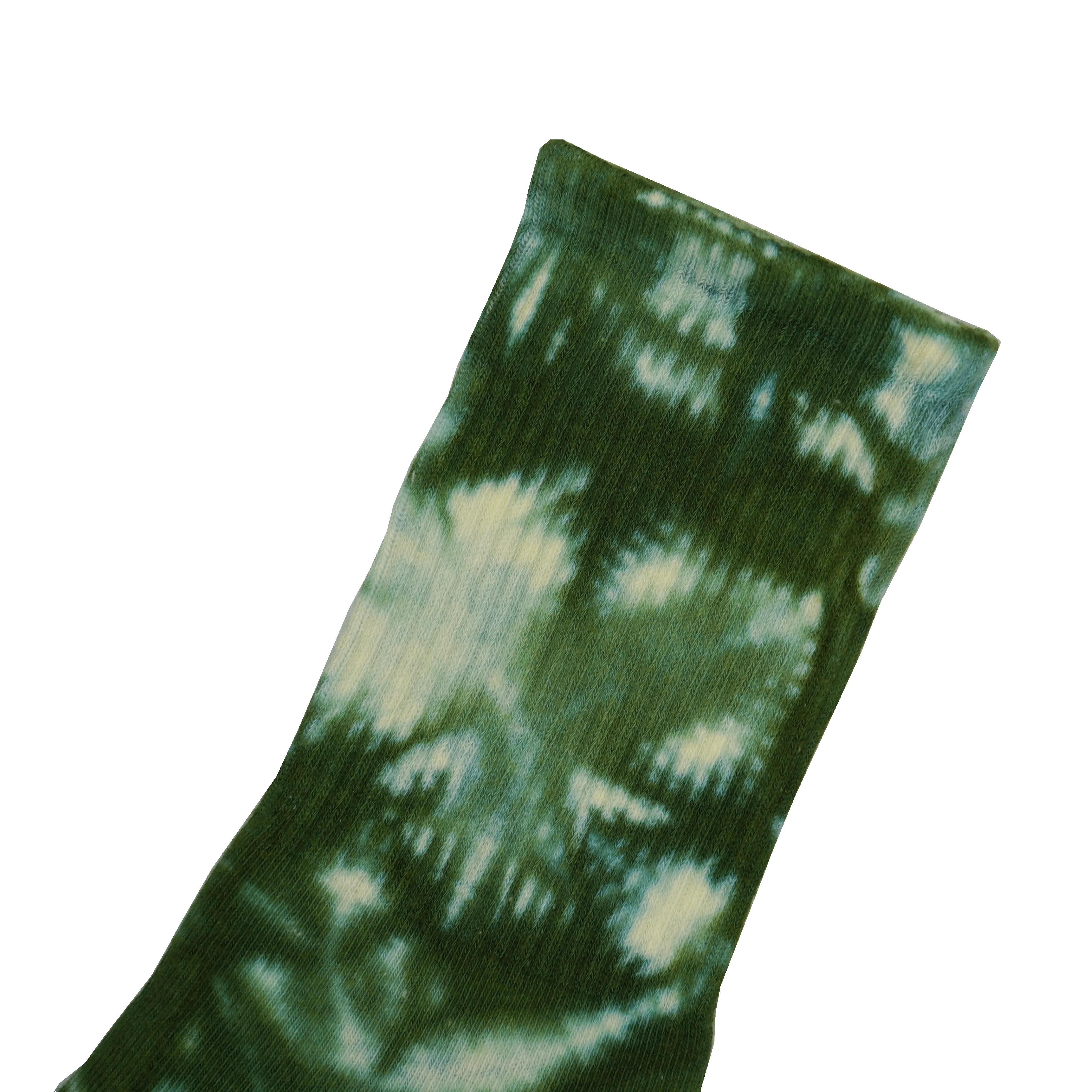 Sole Tie Dye Crew Socks Dark Green sold by PLUS product image thumbnail 4