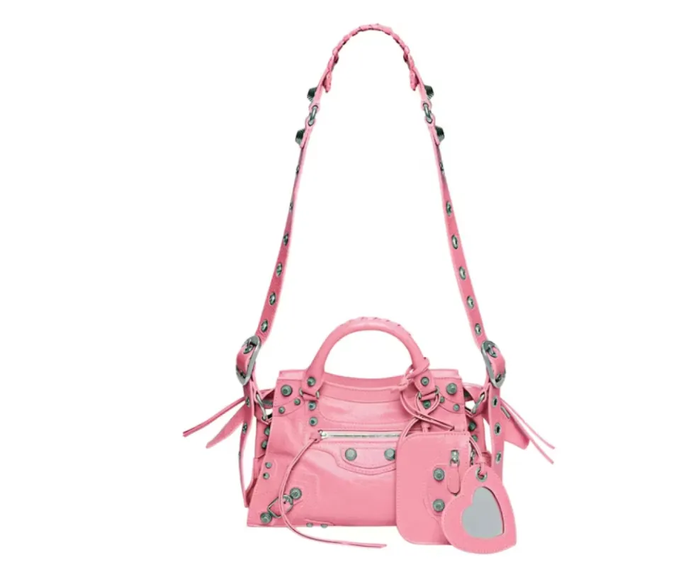 Balenciaga Neo Cagole Handbag XS Pink sold by PLUS