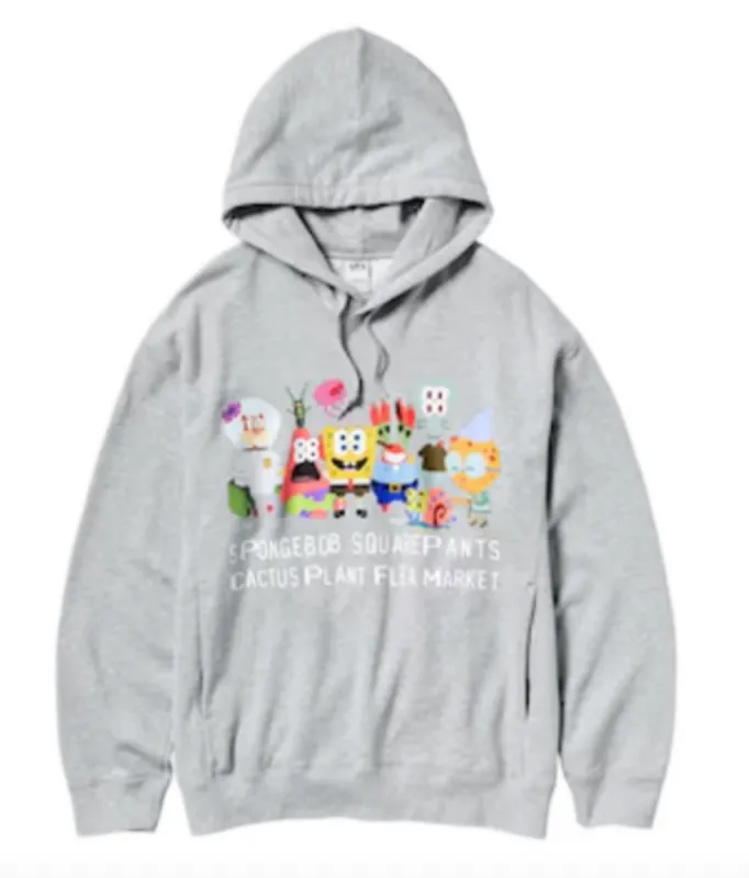 CPFM Spongebob Squarepants Sweat Hoodie Gray sold by PLUS