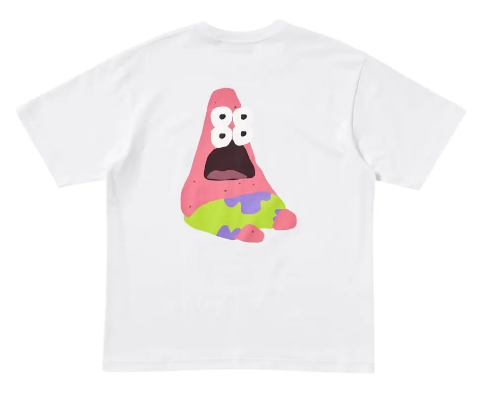 Uniqlo x CPFM Spongebob Squarepants UT Graphic II T-Shirt White/Pink sold by PLUS product image thumbnail 2
