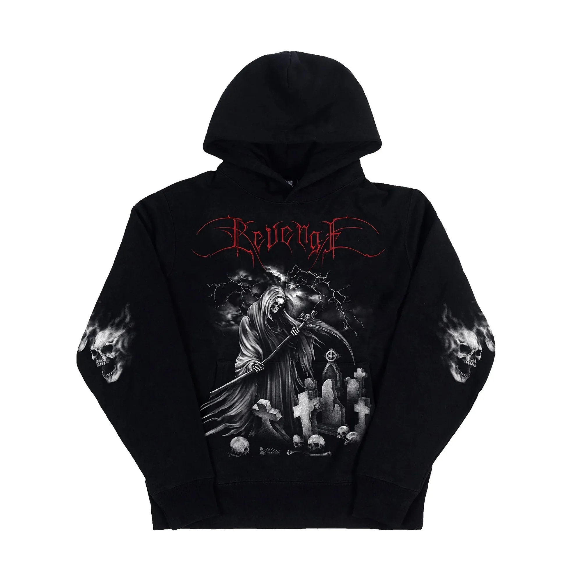 Revenge Cemetery Hoodie Black sold by PLUS