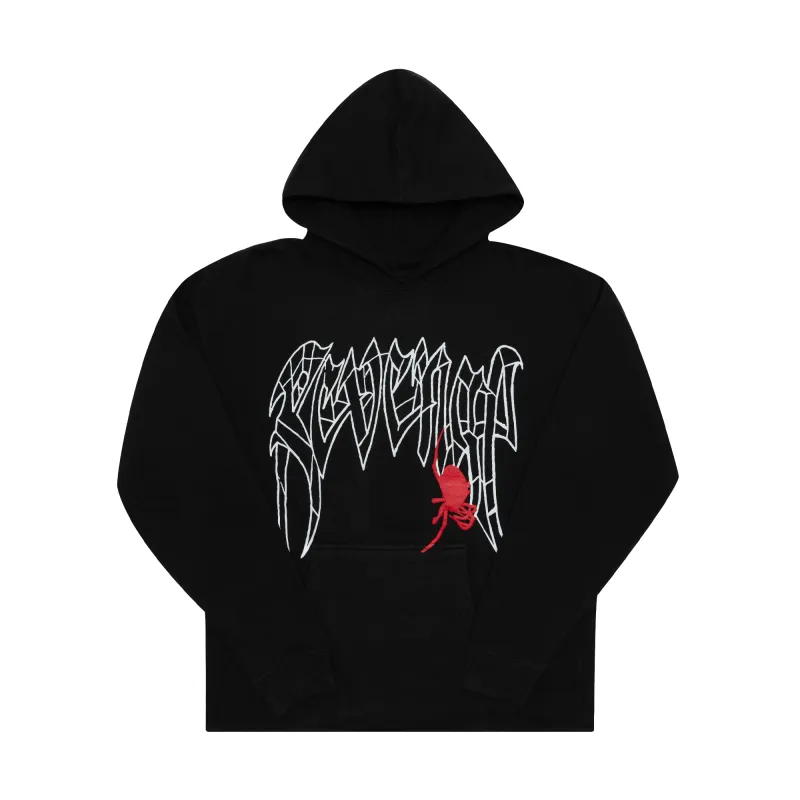 Revenge Spider Hoodie Black/Red sold by PLUS
