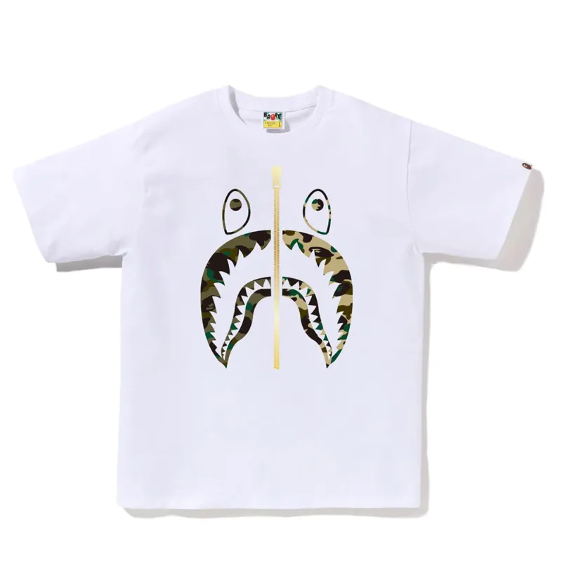 Bape 1st Camo Separate Shark Tee sold by PLUS