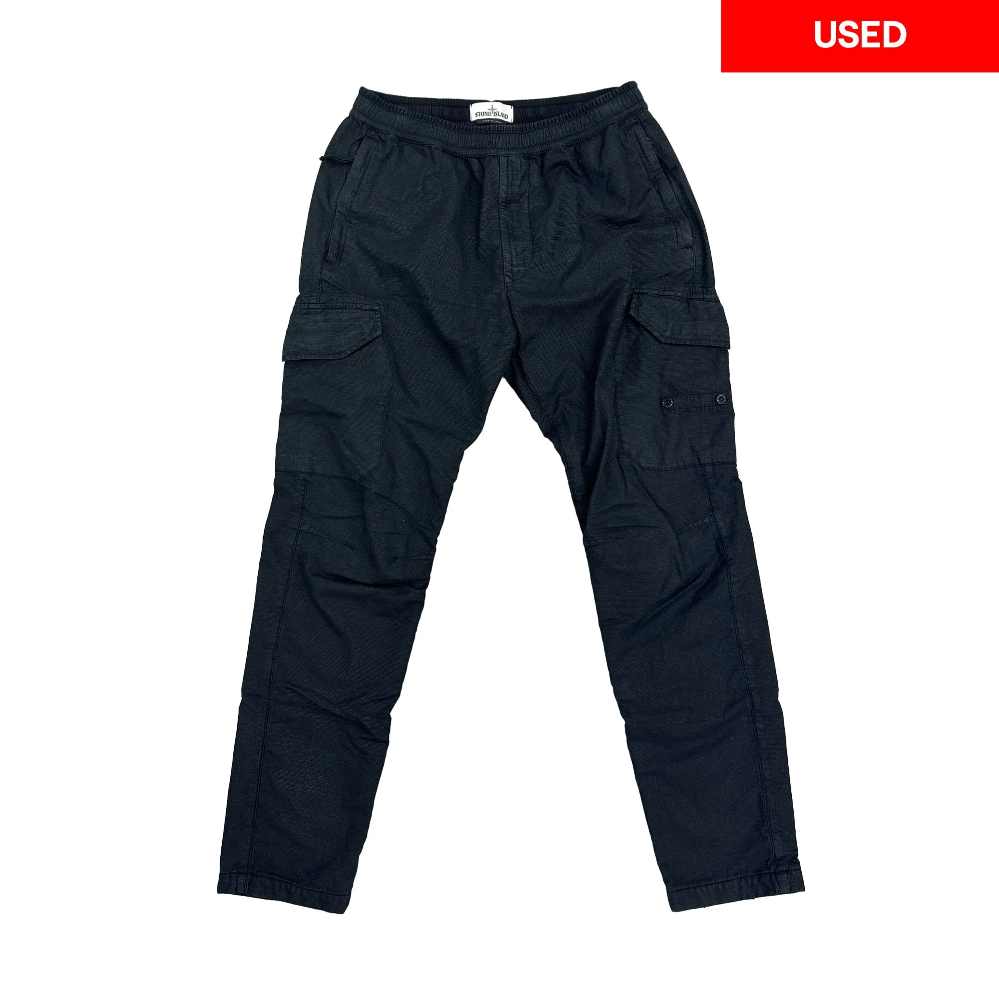 Stone Island 3m Cargo Pants Black (Used) sold by PLUS