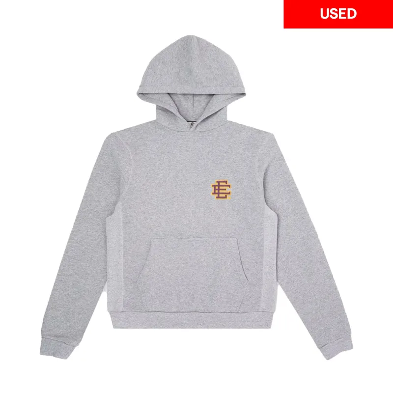 Eric Emanuel EE Basic Hoodie (SS23) Heather Grey/Purple/Yellow (Used) sold by PLUS