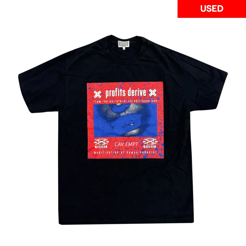 Cavempt Tee Black (Used) sold by PLUS