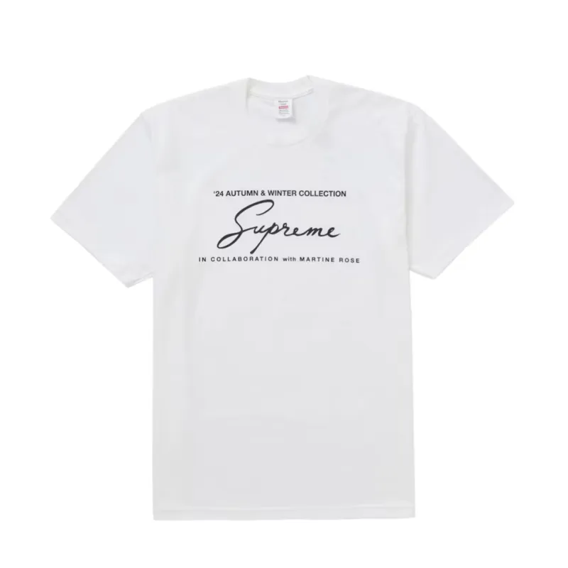 Supreme Martine Rose Tee White sold by PLUS