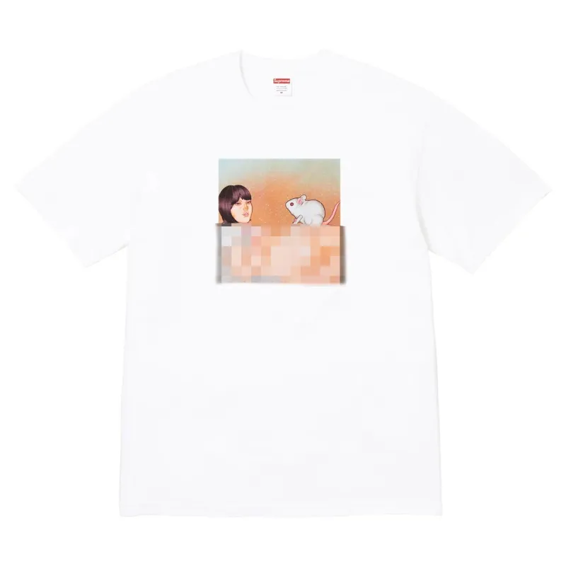 Supreme Mouse Tee (SS25) White sold by PLUS