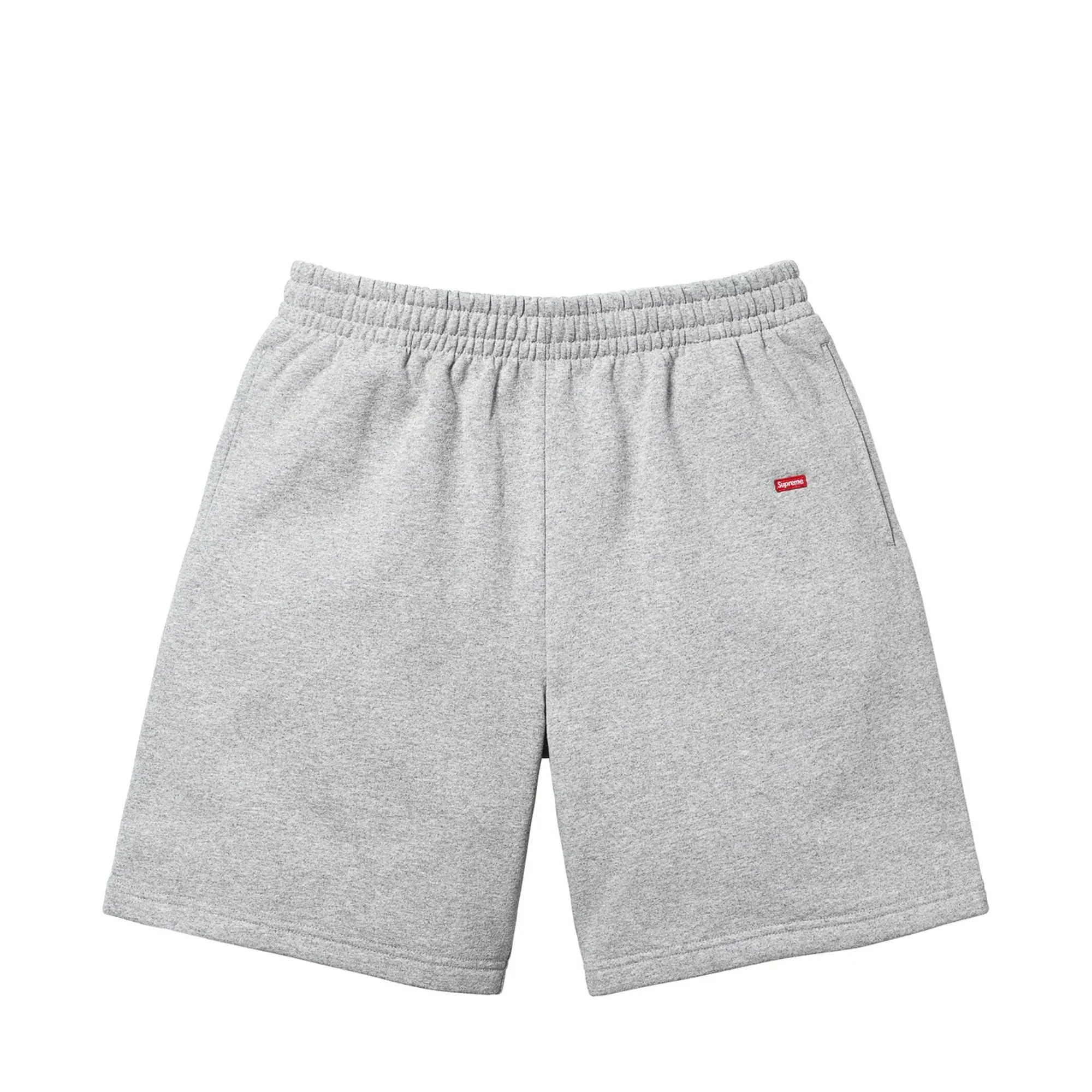 Supreme Small Box Sweatshort (SS25) Heather Grey sold by PLUS