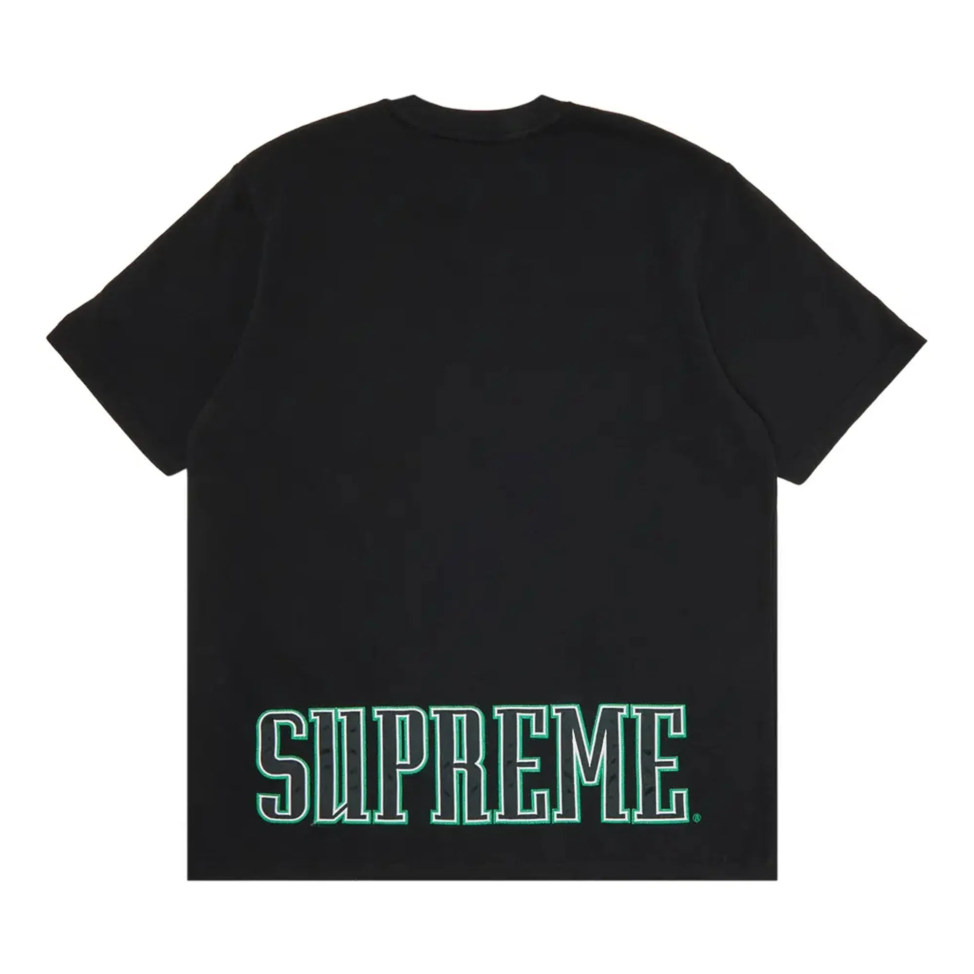 Supreme Contrast Appliqué S/S Top Black sold by PLUS product image thumbnail 2