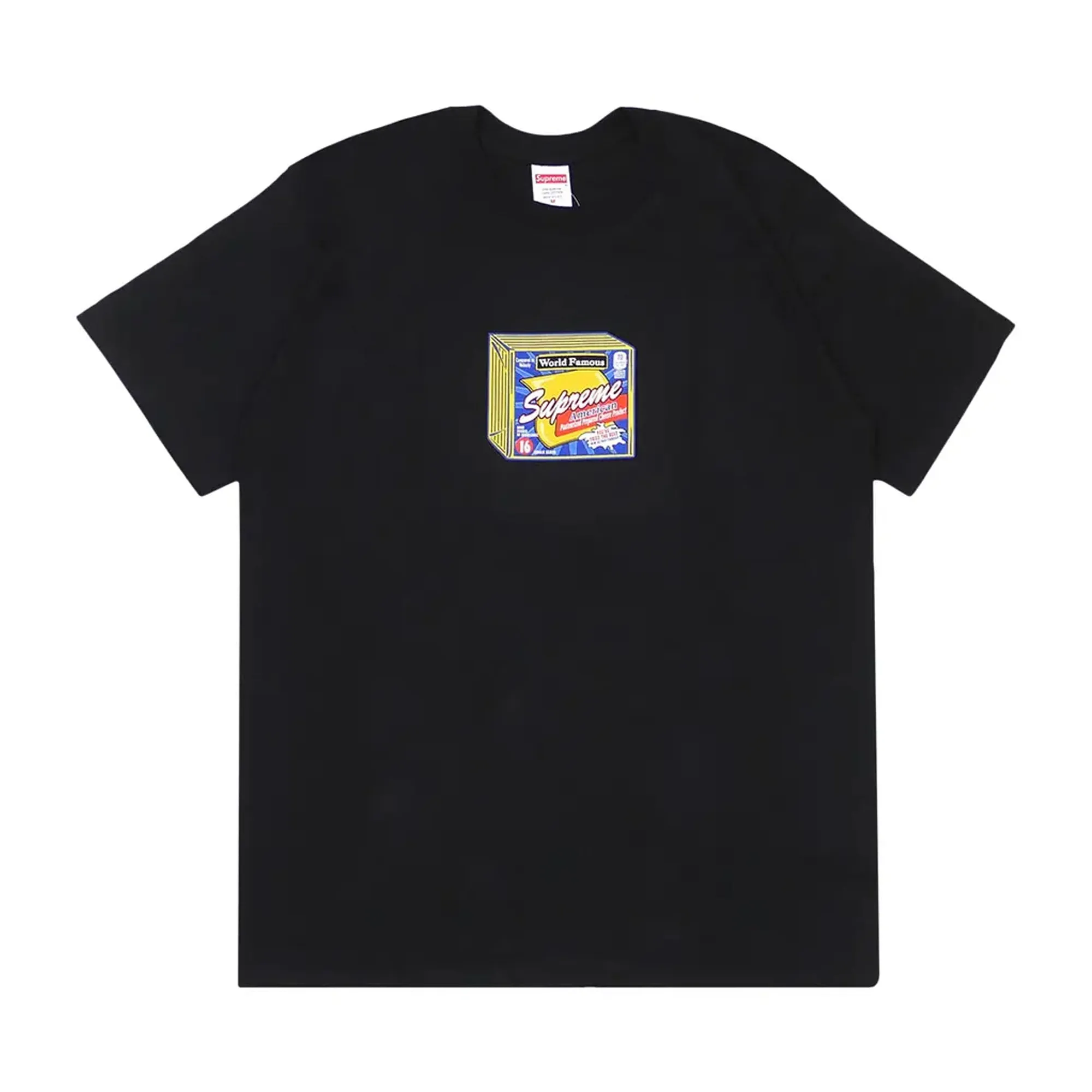 Supreme Cheese Tee Black sold by PLUS