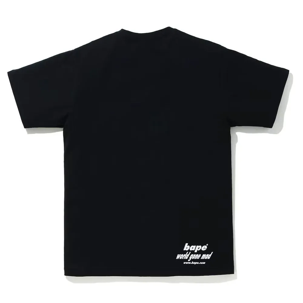 Bape Sta Camo WGM Ape Head Tee Black/Multi sold by PLUS product image thumbnail 2