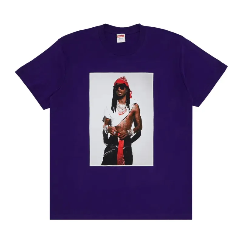 Supreme Playboi Carti Tee Purple sold by PLUS