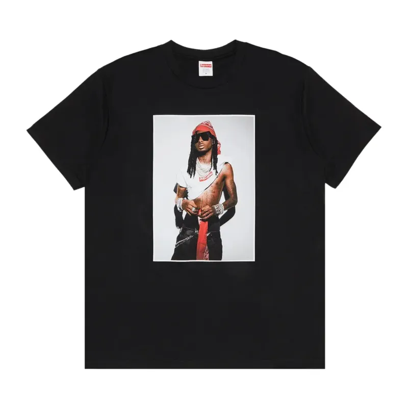 Supreme Playboi Carti Tee Black sold by PLUS