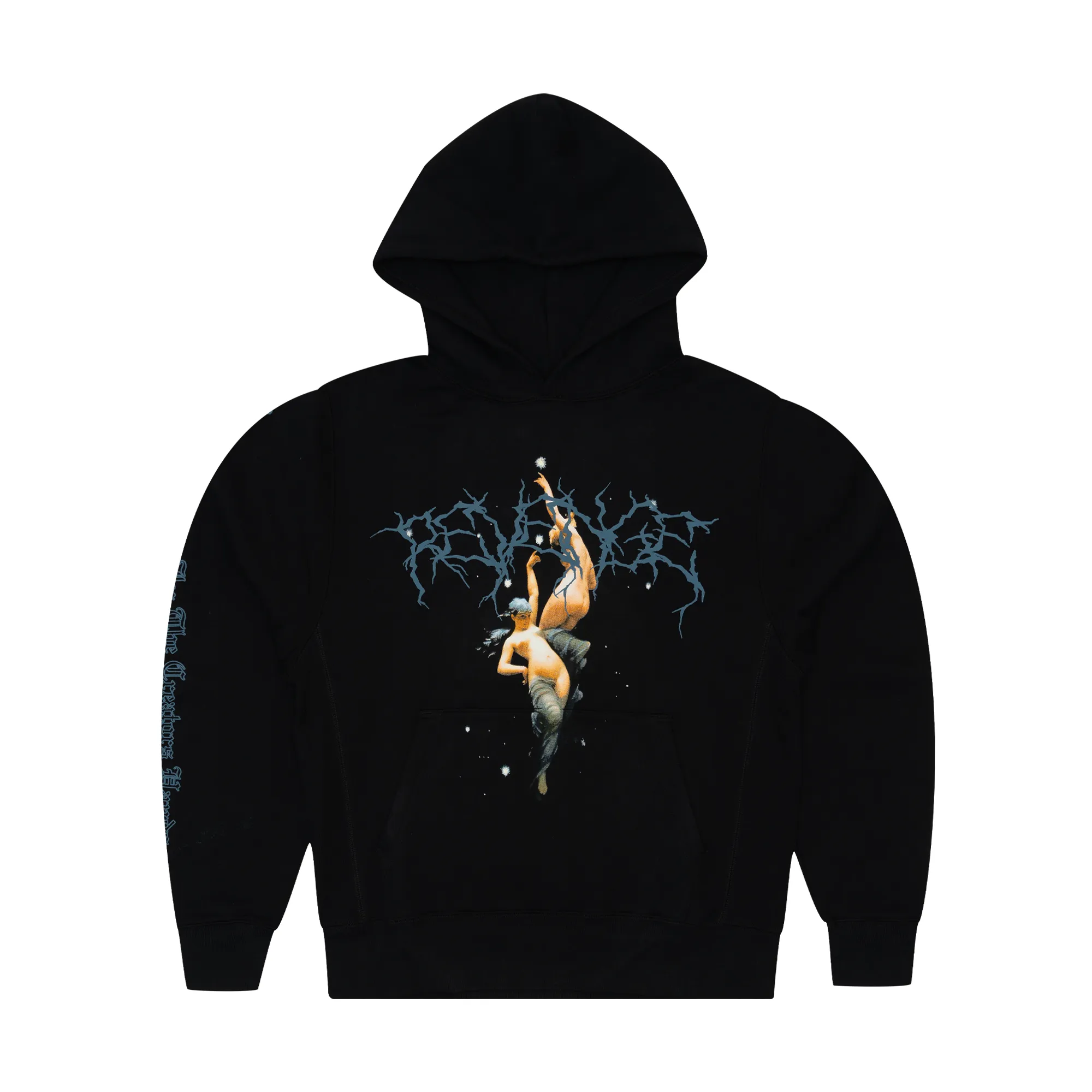 Revenge Angel Hoodie Black sold by PLUS
