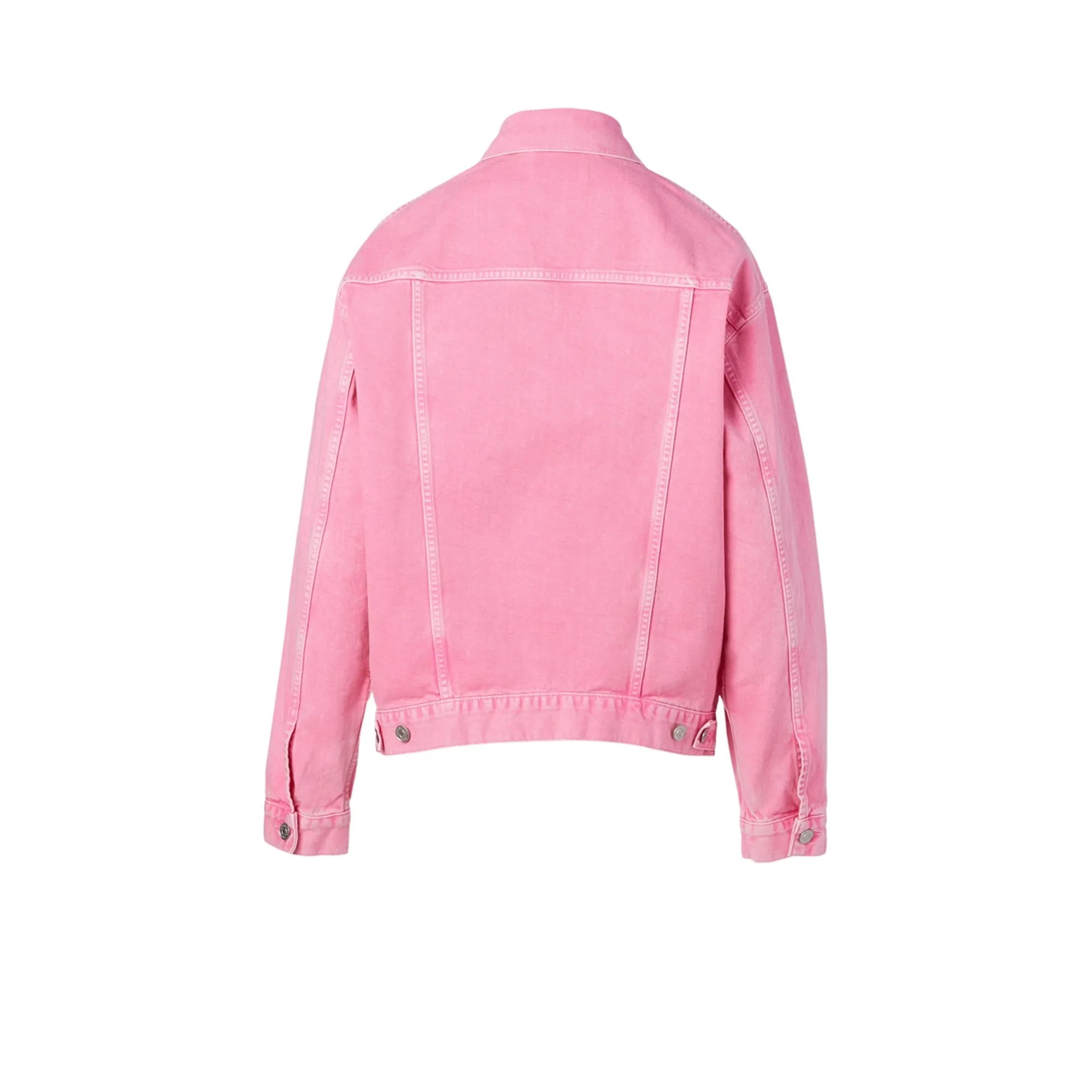 Balenciaga Overdyed Pink Denim Jacket sold by PLUS product image thumbnail 2
