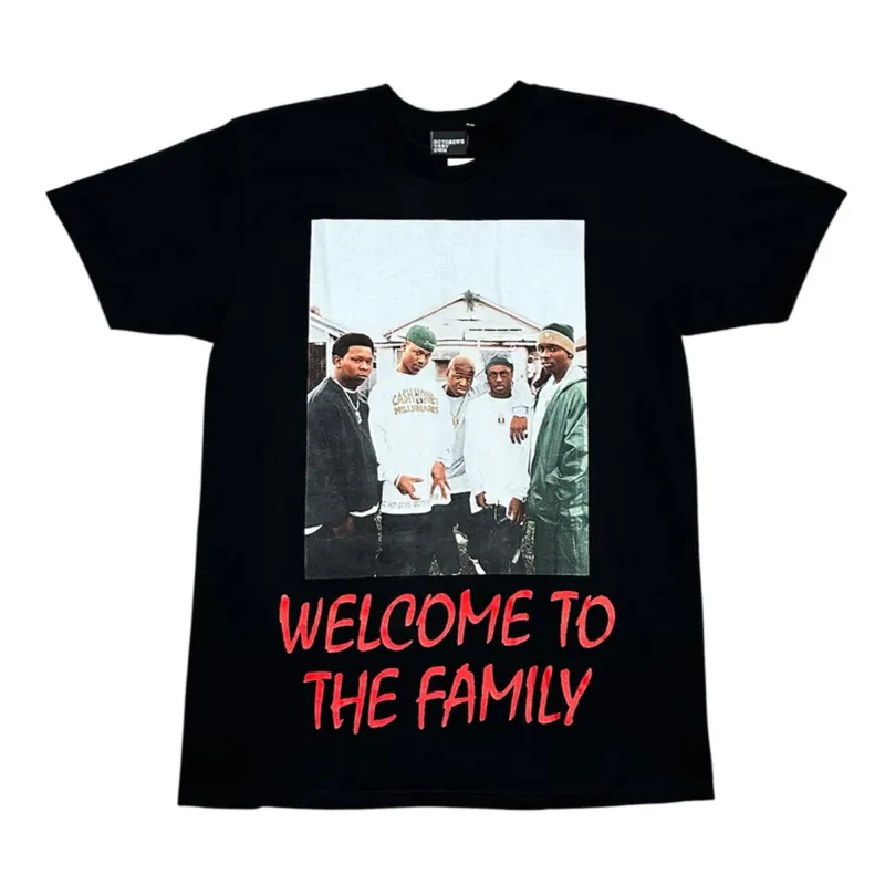 OVO Welcome To The Family Tee Black (2013) sold by PLUS