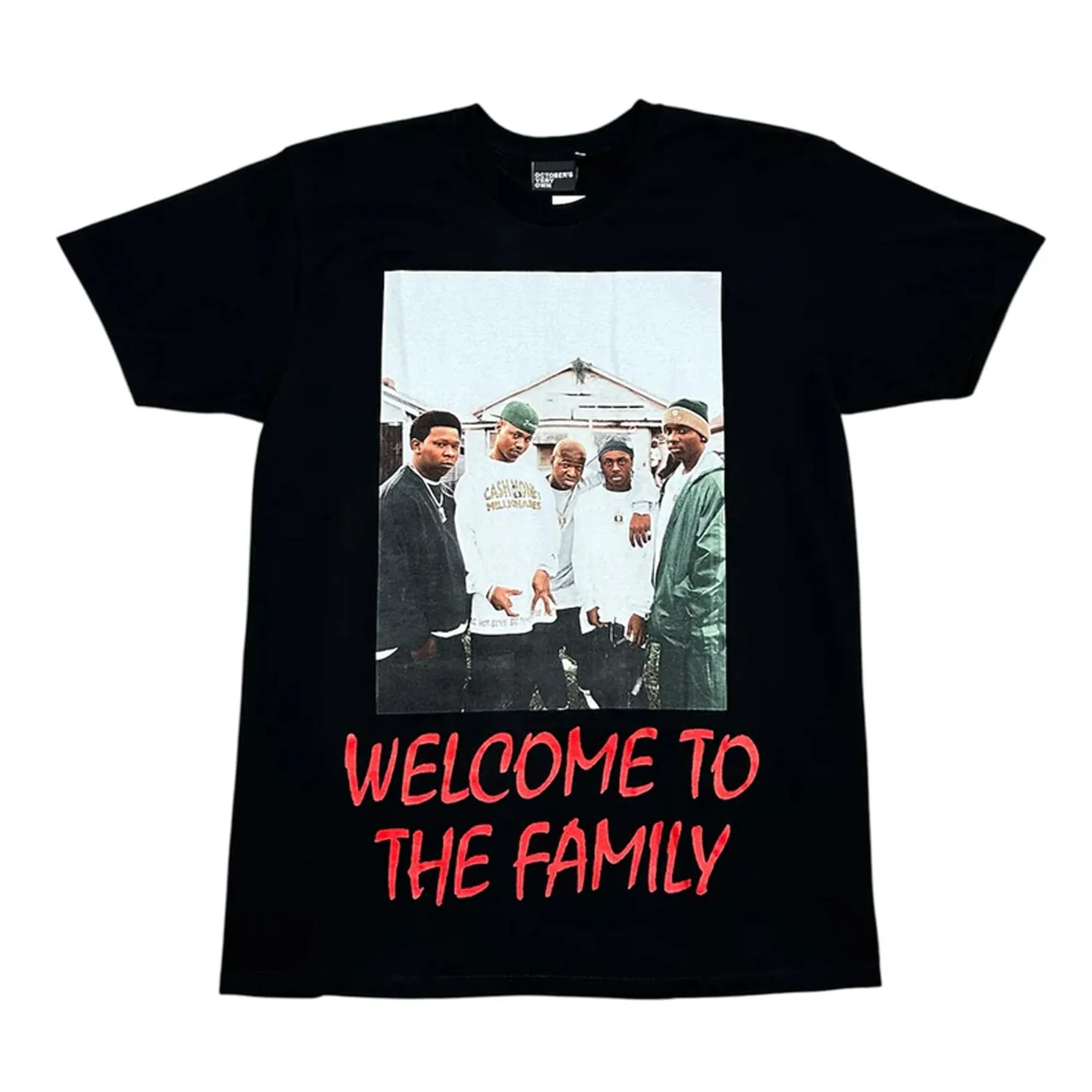 OVO Welcome To The Family Tee Black (2013) sold by PLUS