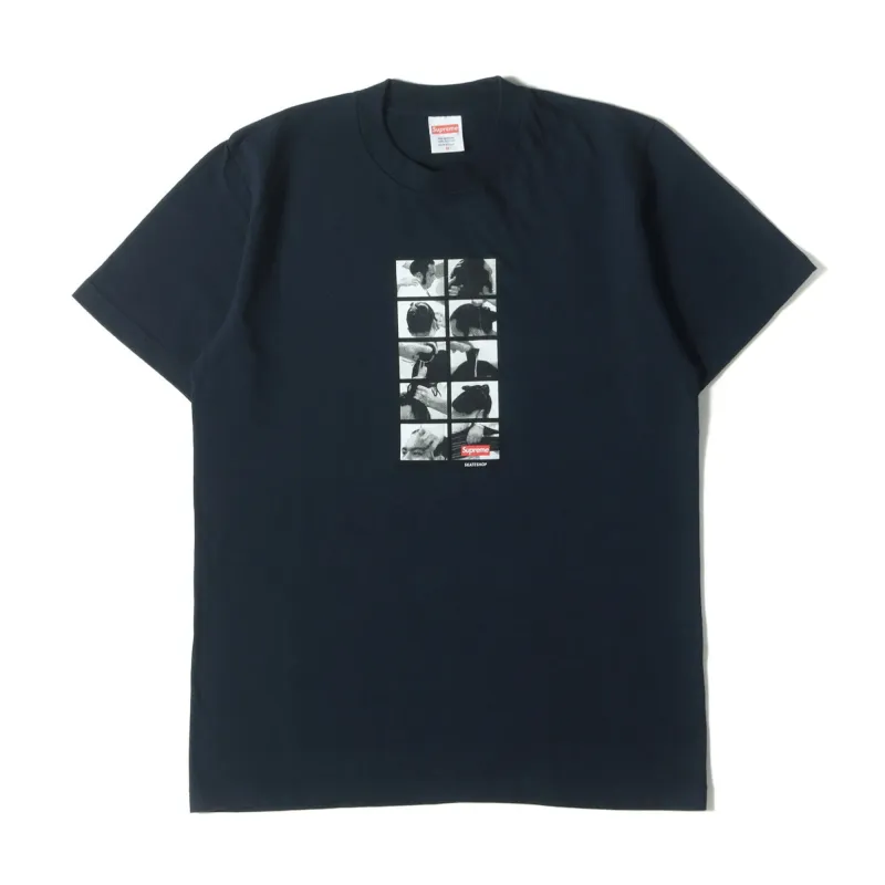 Supreme Sumo Tee Navy sold by PLUS